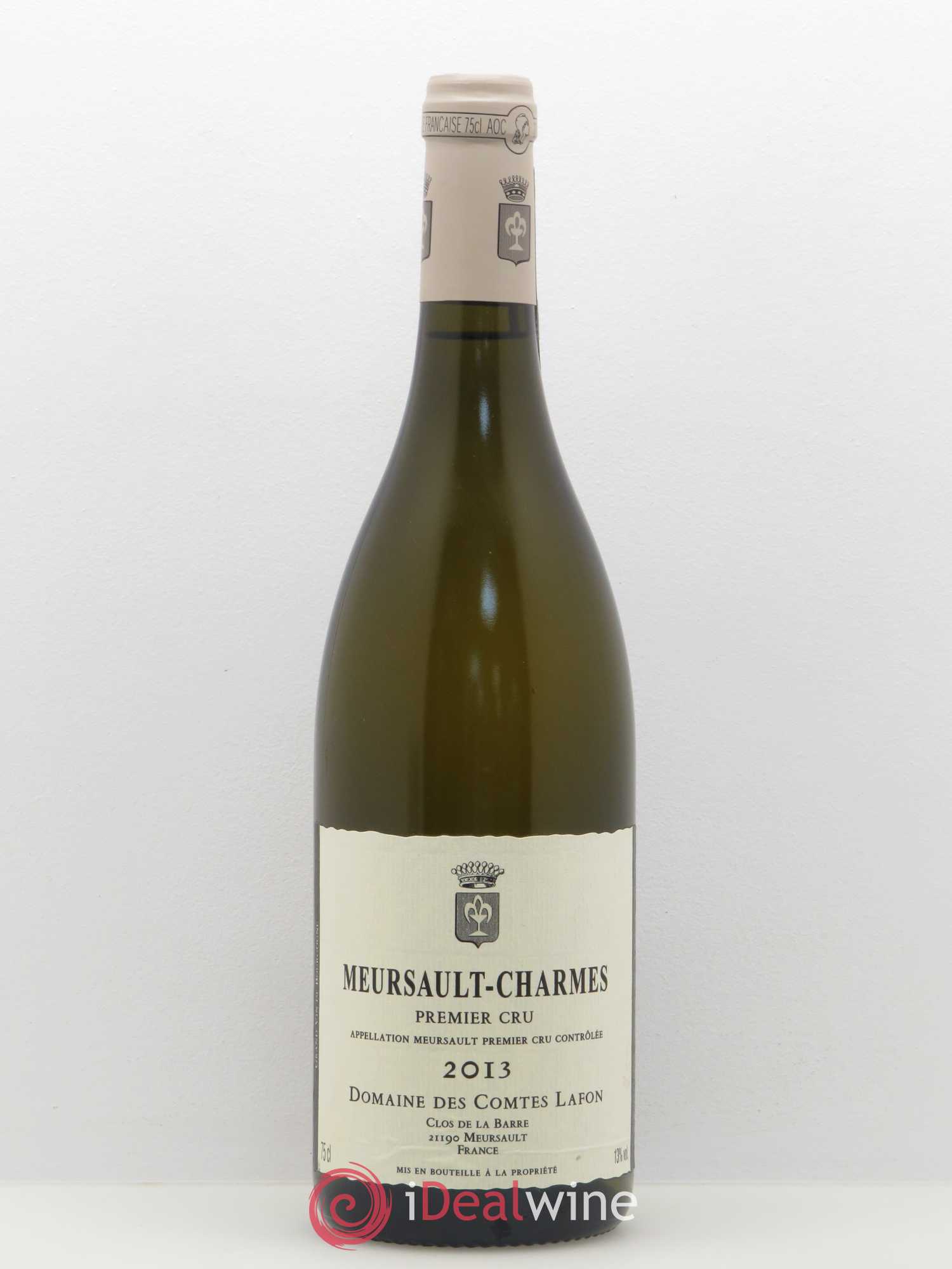 Meursault 1er Cru Charmes Comtes Lafon (Domaine des) 2013 - Lot de 1 bouteille - 0