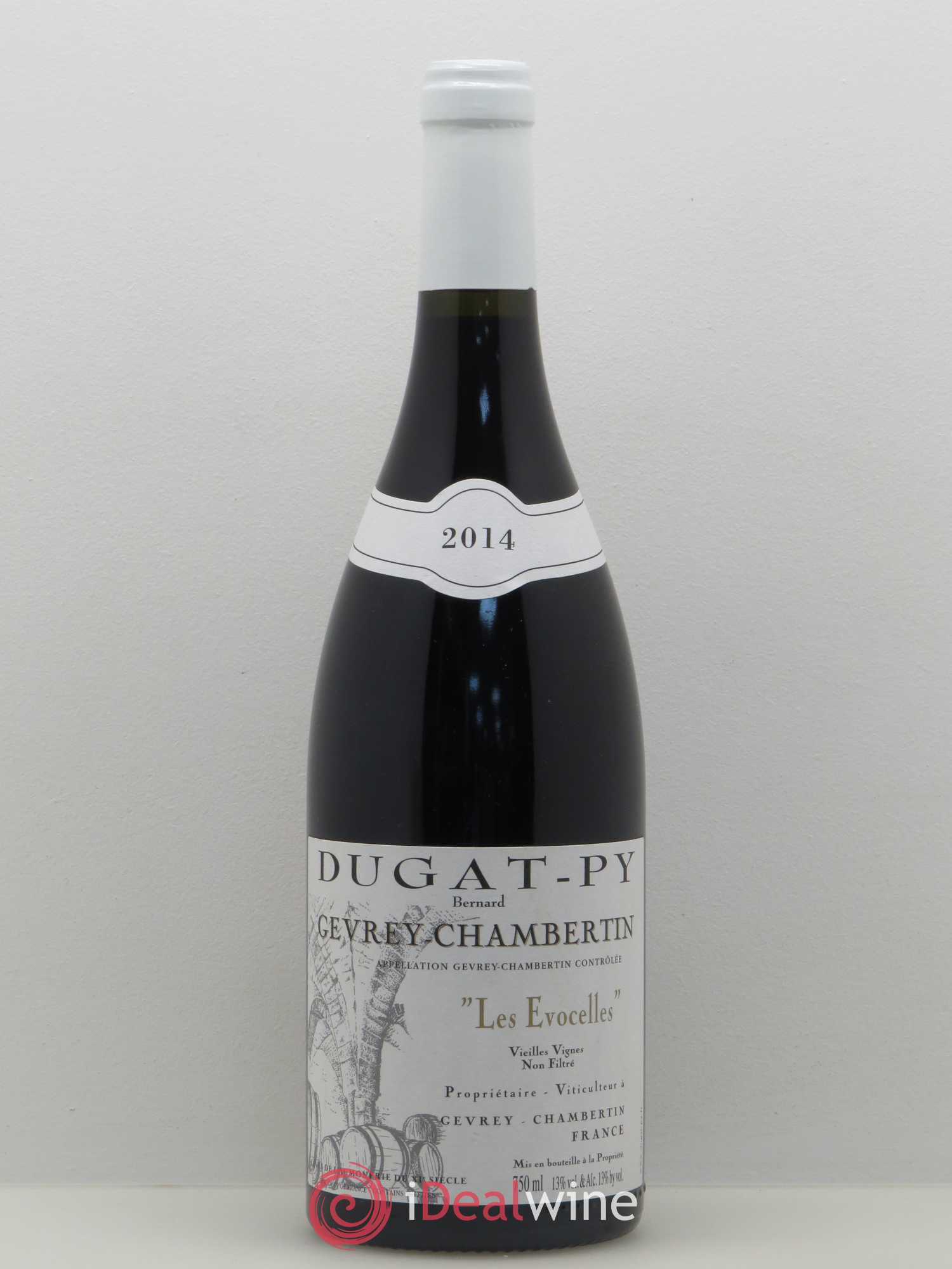 Gevrey-Chambertin Les Evocelles Vieilles Vignes Dugat-Py 2014 - Lot de 1 bouteille - 0