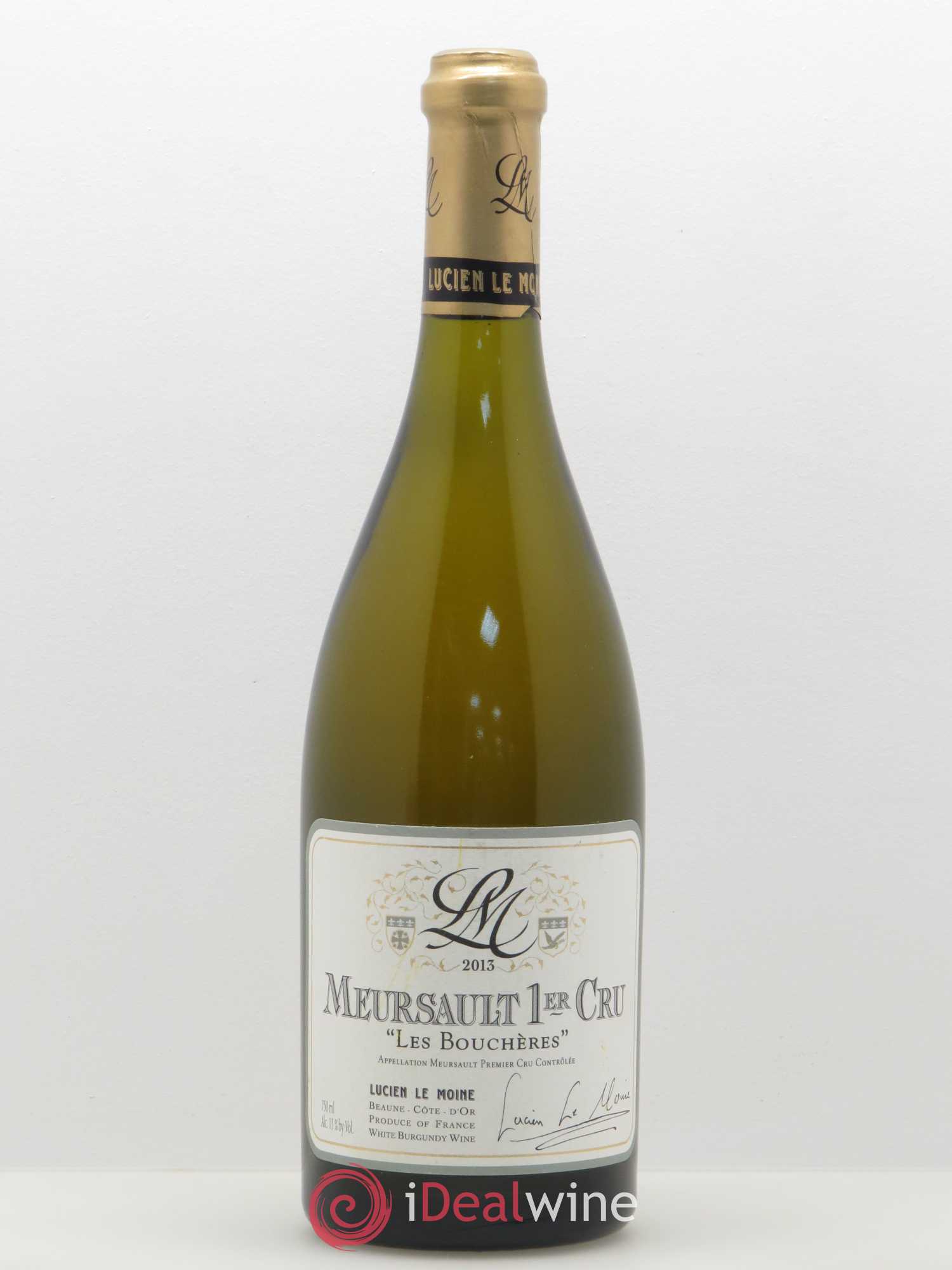 Meursault 1er Cru Les Bouchères - Lucien Le Moine 2013 - Posten von 1 Flasche - 0
