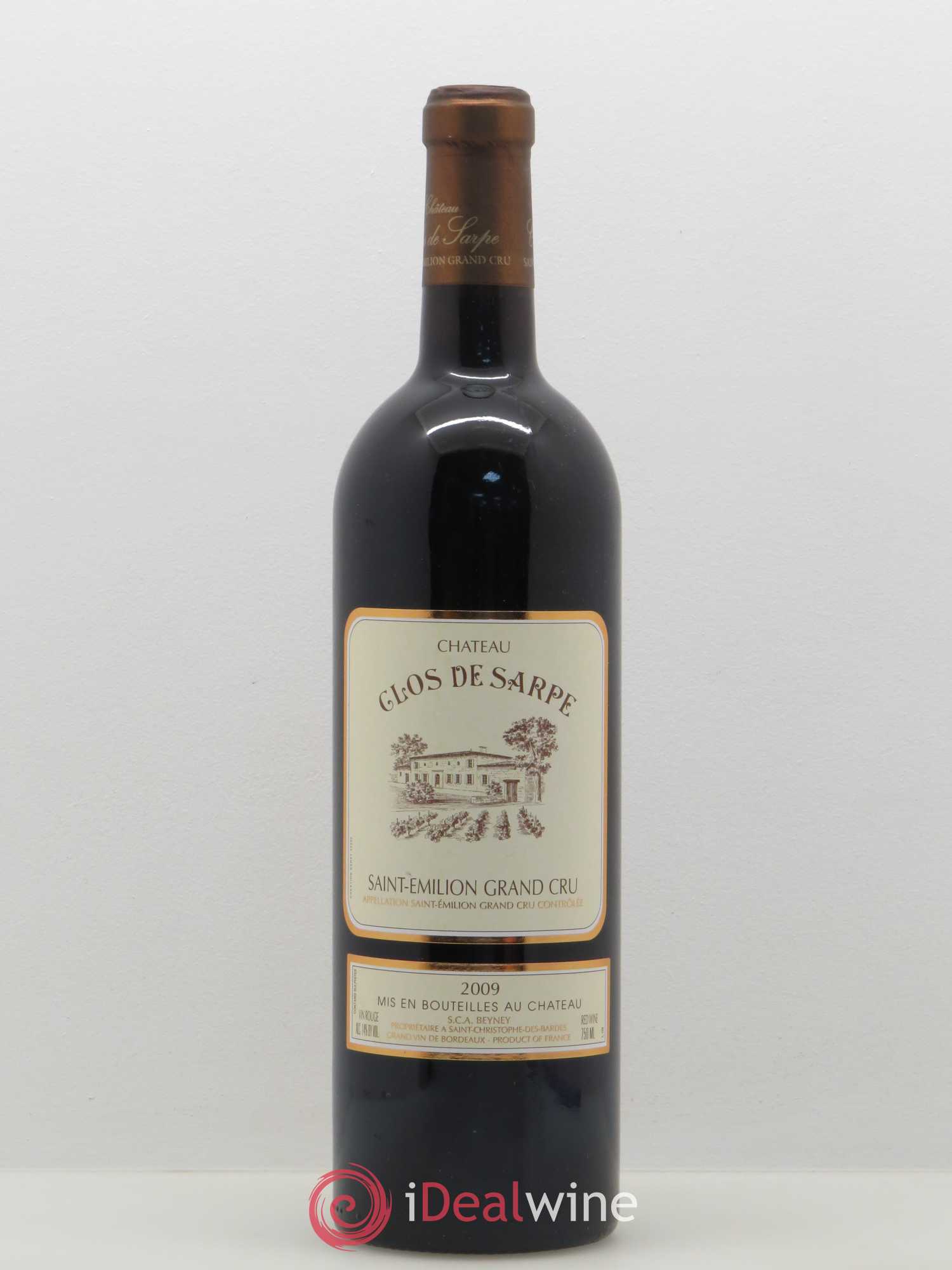 Clos de Sarpe Grand Cru Classé 2009 - Lot de 1 bouteille - 0