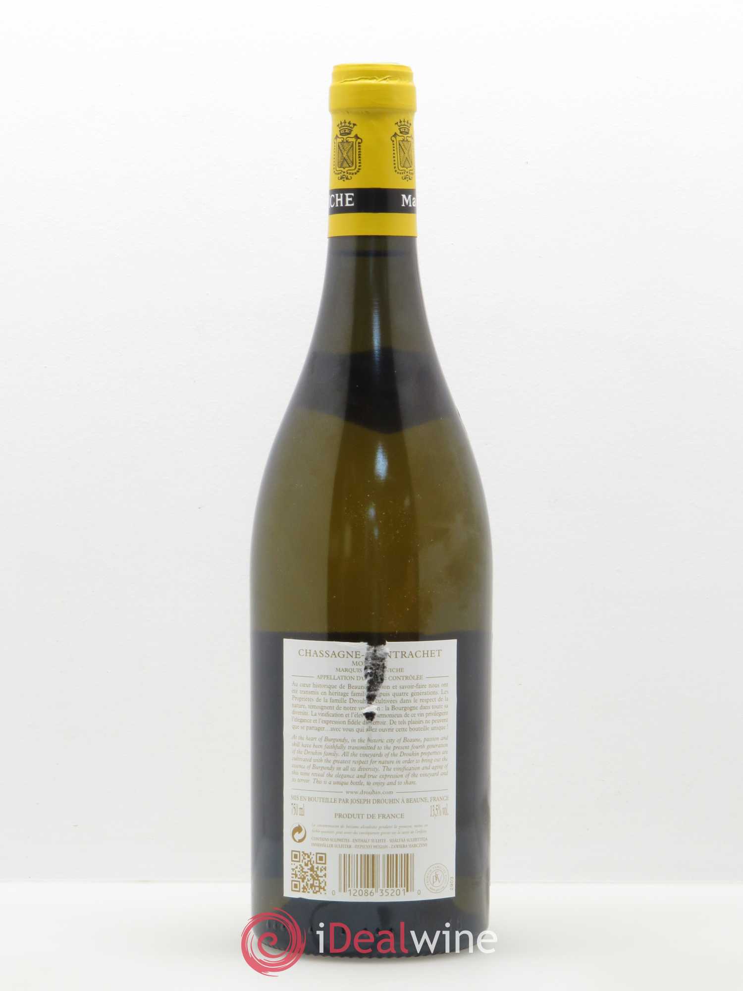 Chassagne-Montrachet 1er Cru Morgeot - Marquis de Laguiche Joseph Drouhin 2014 - Lot de 1 bouteille - 1