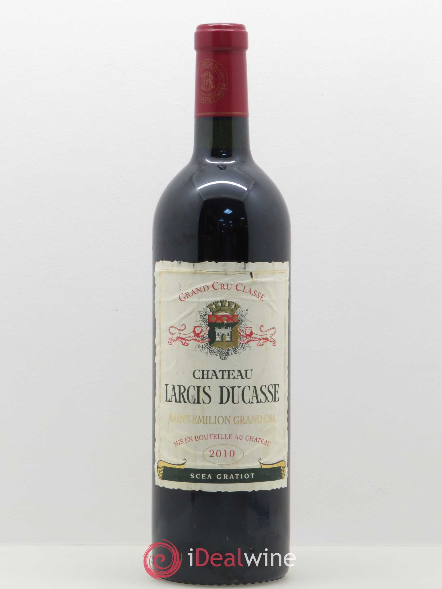 Château Larcis Ducasse 1er Grand Cru Classé B 2010 - Lot de 1 bouteille - 0