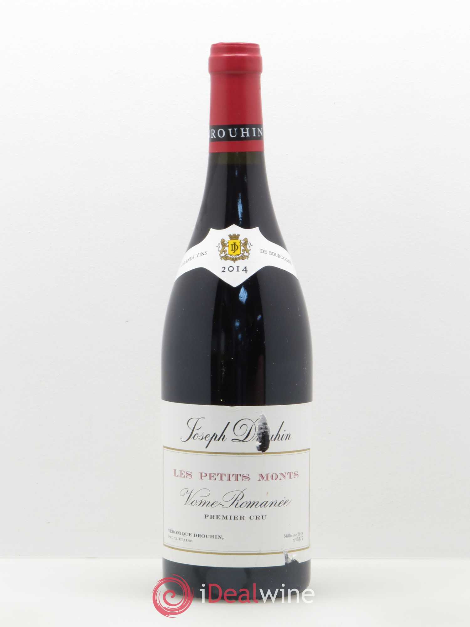 Vosne-Romanée 1er Cru Les Petits Monts Joseph Drouhin 2014 - Lot de 1 bouteille - 0