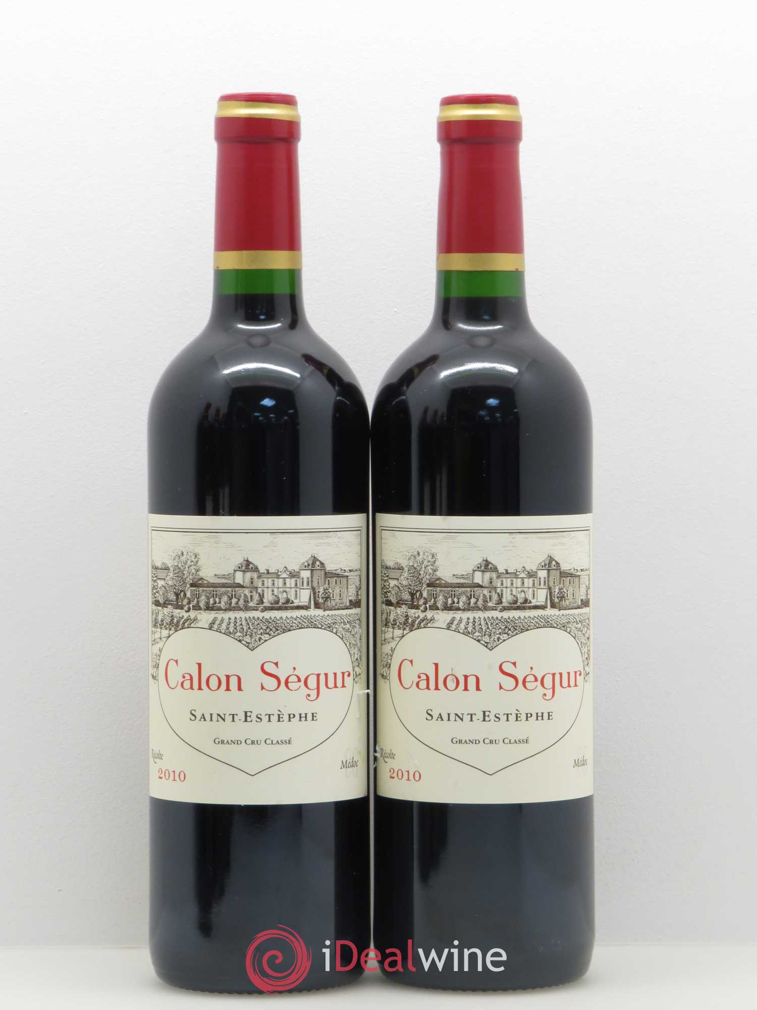 Château Calon Ségur 3ème Grand Cru Classé 2010 - Lot de 5 bouteilles - 2