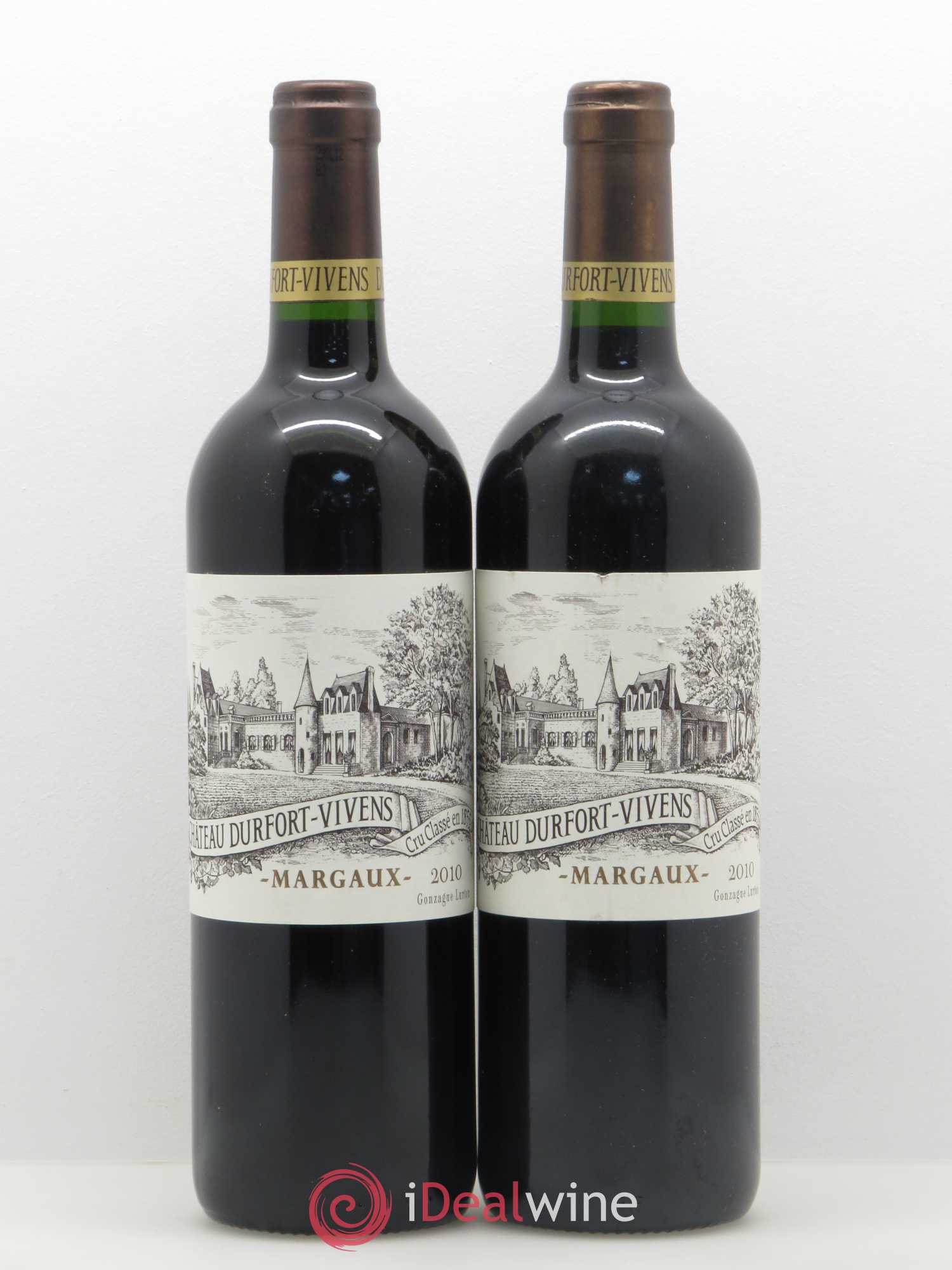Château Durfort Vivens 2ème Grand Cru Classé 2010 - Lot de 2 bouteilles - 0