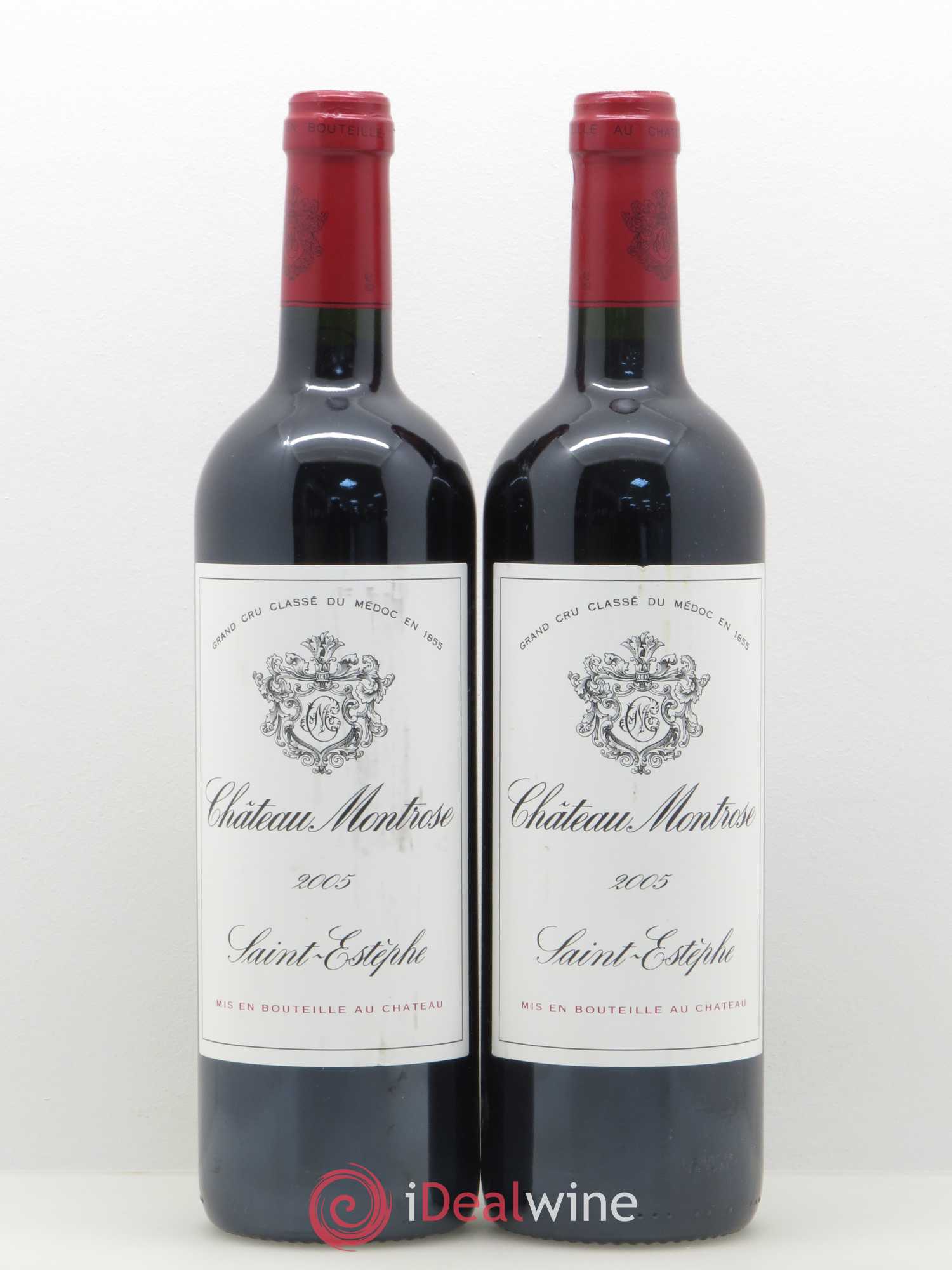 Château Montrose 2ème Grand Cru Classé 2005 - Lot de 2 bouteilles - 0