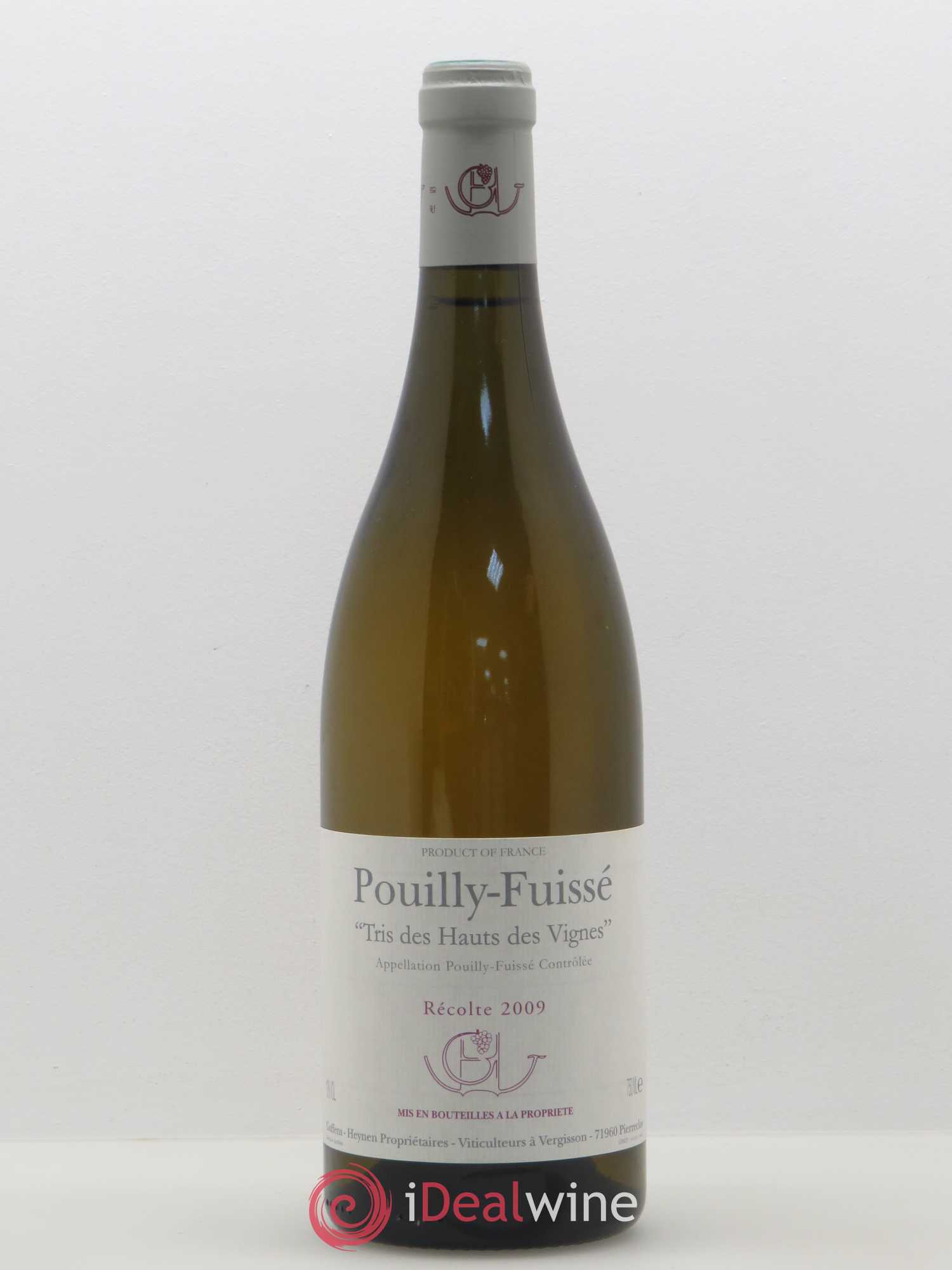 Pouilly-Fuissé Tris des Hauts des Vignes Guffens-Heynen 2009 - Lot de 1 bouteille - 0