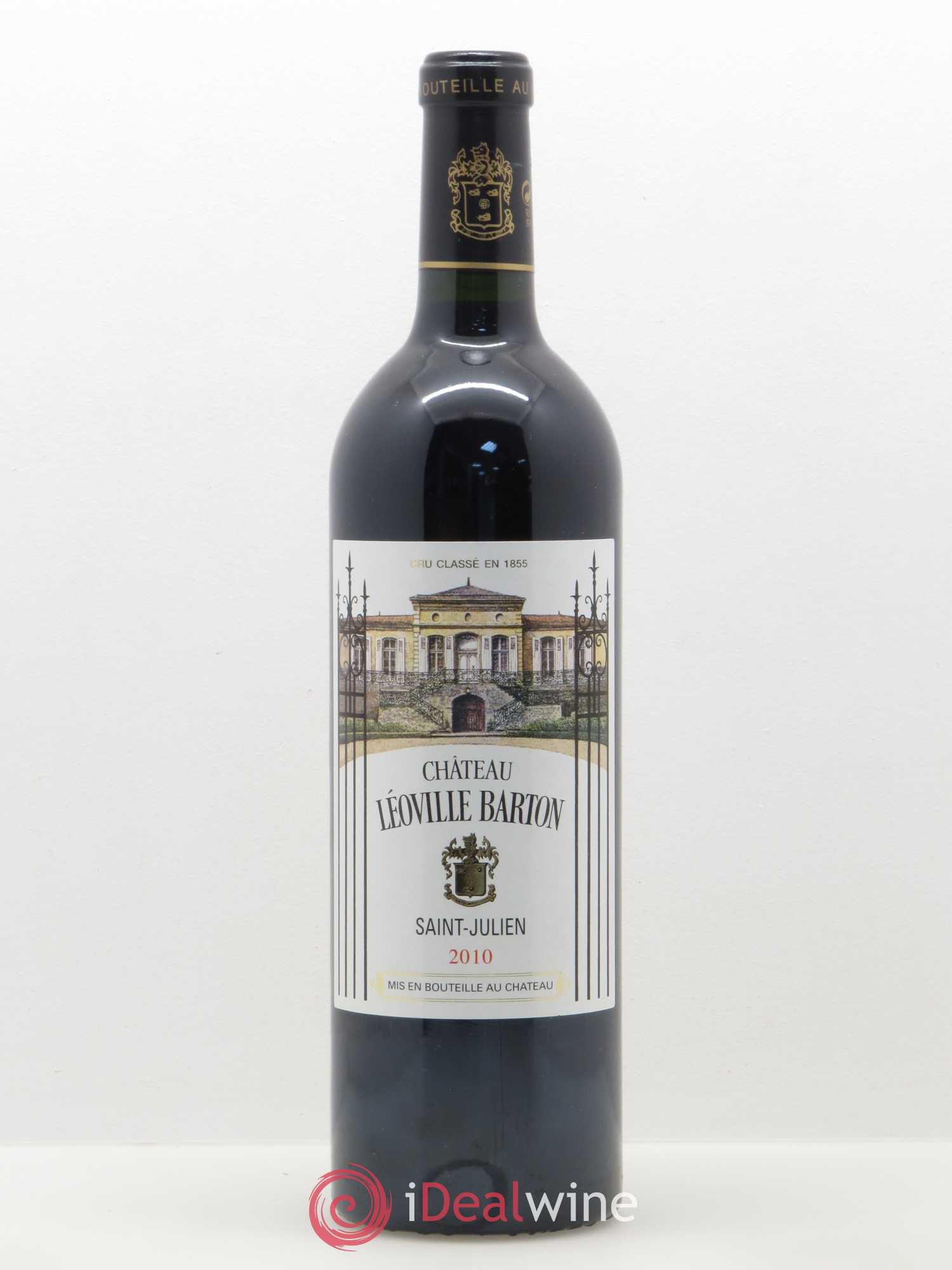 Château Léoville Barton 2ème Grand Cru Classé 2010 - Lot de 1 bouteille - 0
