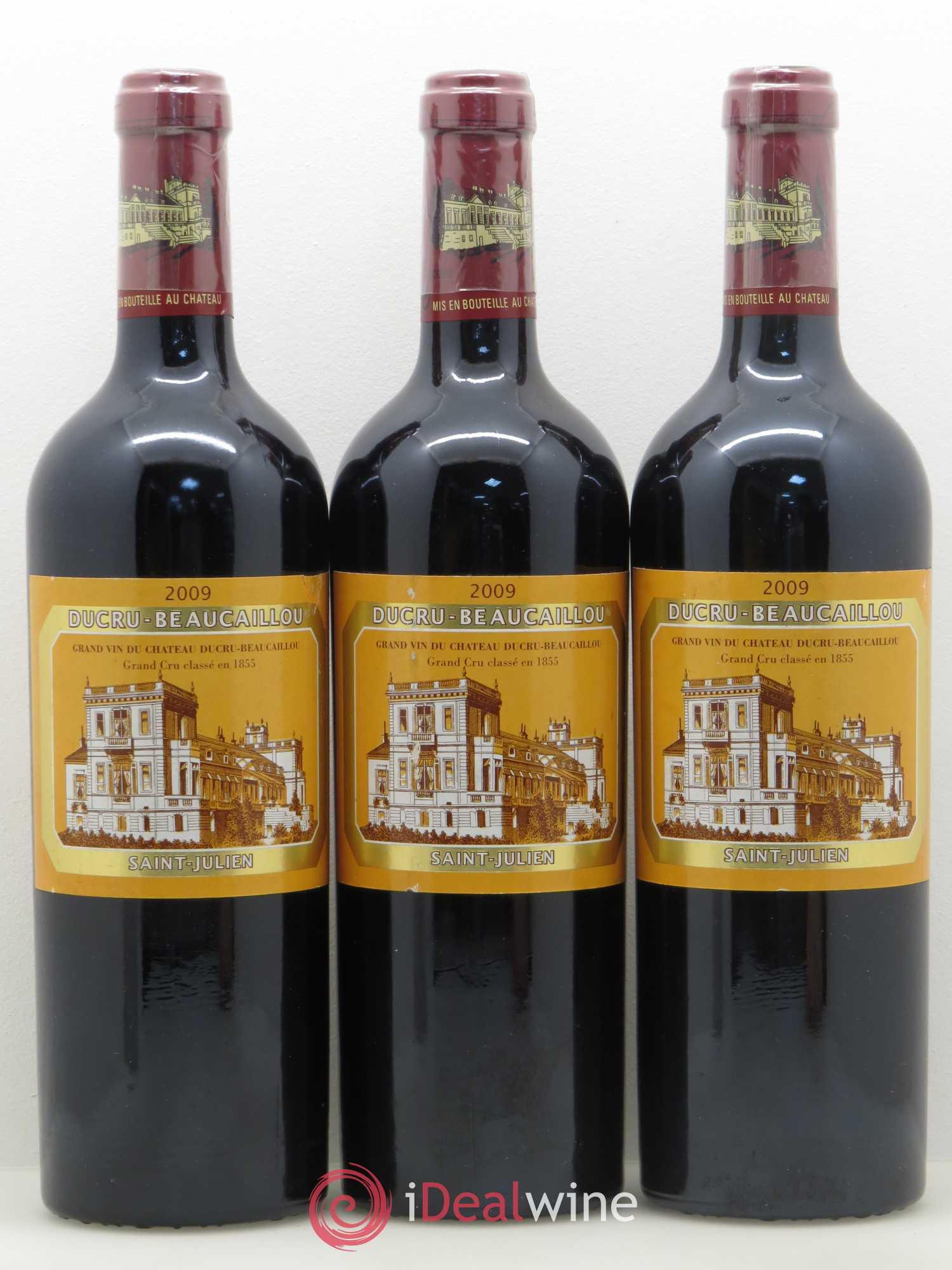 Château Ducru Beaucaillou 2ème Grand Cru Classé 2009 - Lot de 3 bouteilles - 0