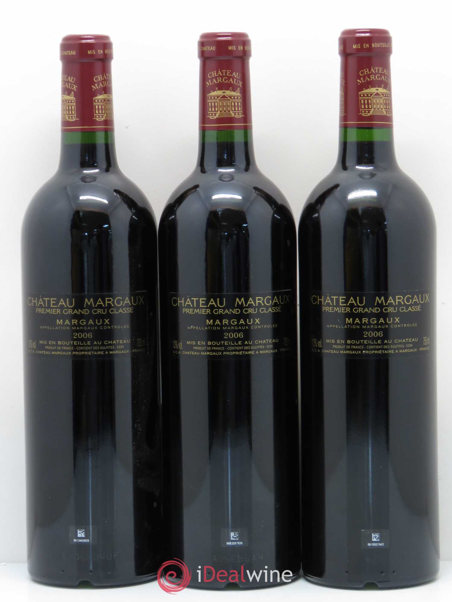 Château Margaux 1er Grand Cru Classé 2006 - Lot de 12 bouteilles - 2