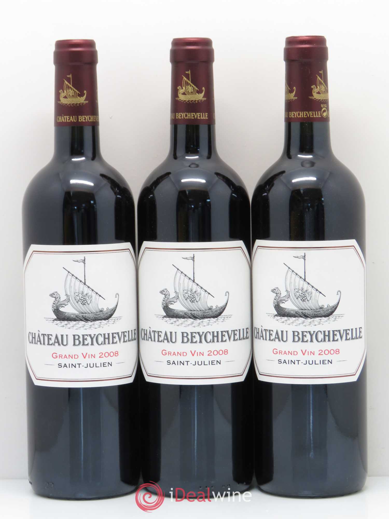 Château Beychevelle 4ème Grand Cru Classé 2008 - Lot de 12 bouteilles - 2