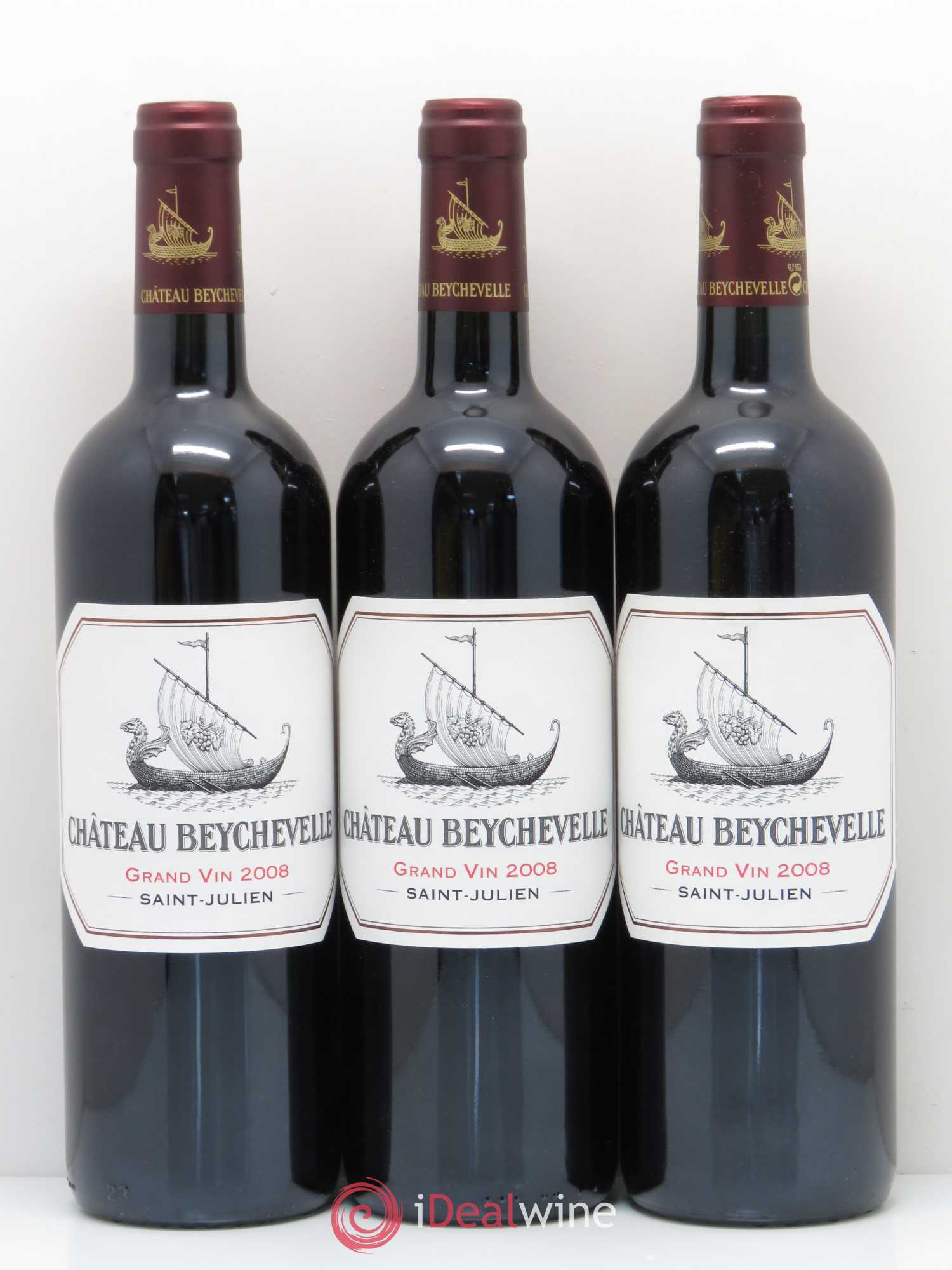 Château Beychevelle 4ème Grand Cru Classé 2008 - Lot de 12 bouteilles - 3