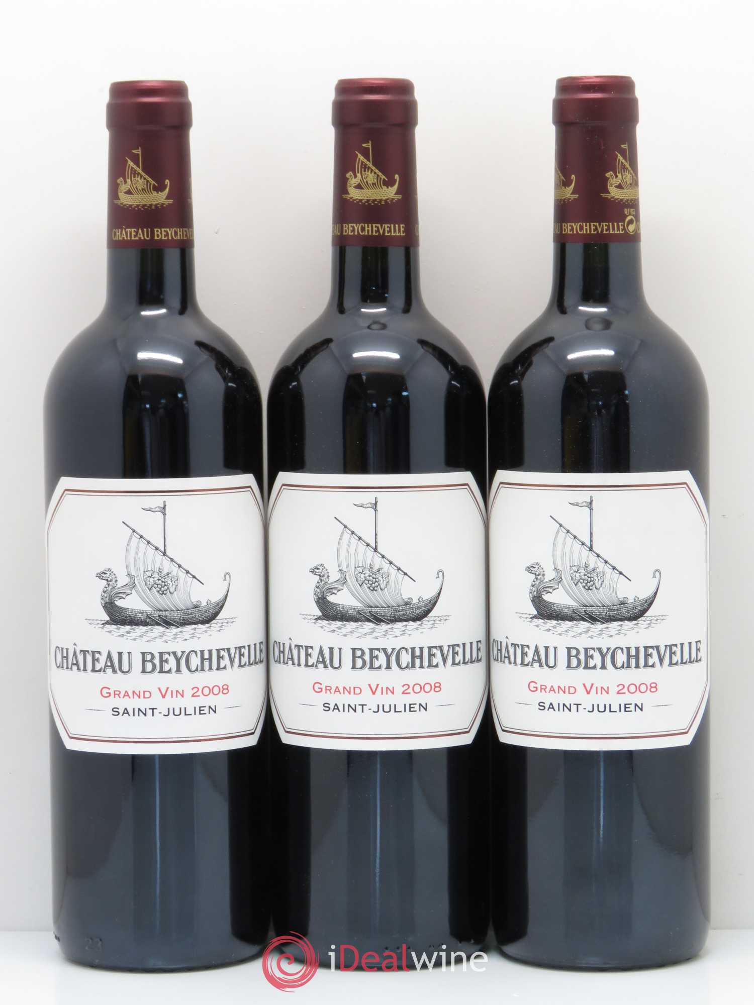 Château Beychevelle 4ème Grand Cru Classé 2008 - Lot de 12 bouteilles - 4