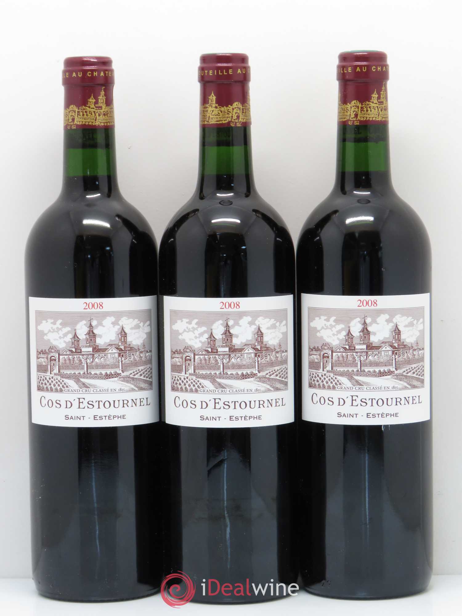 Cos d'Estournel 2ème Grand Cru Classé 2008 - Lot de 12 bouteilles - 3