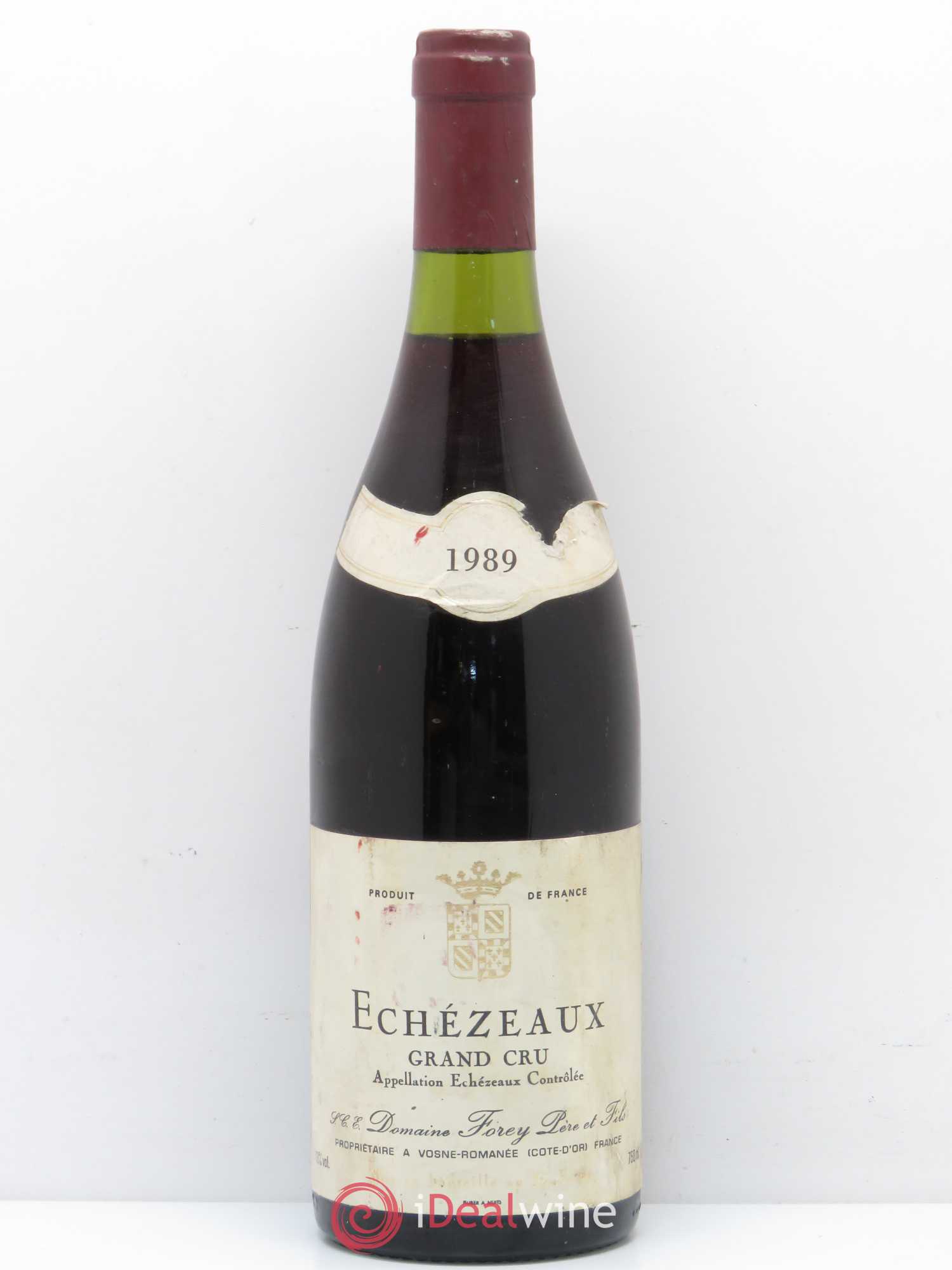 Echezeaux Grand Cru Forey 1989 - Lot de 1 bouteille - 0