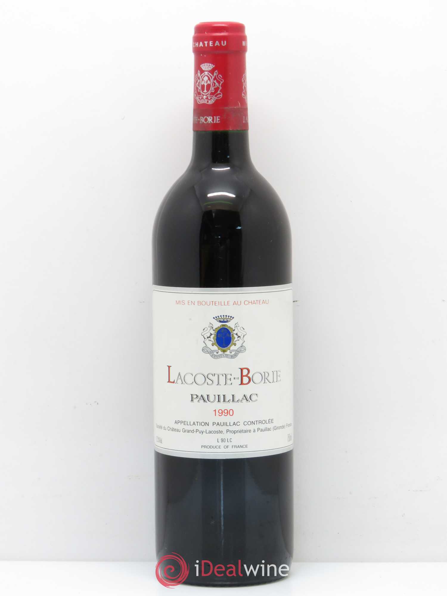 Lacoste Borie 1990 - Lot de 1 bouteille - 0