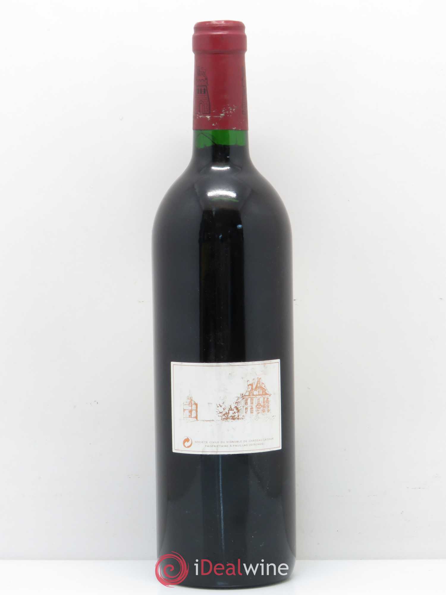 Château Latour 1er Grand Cru Classé 1996 - Lot de 1 bouteille - 1