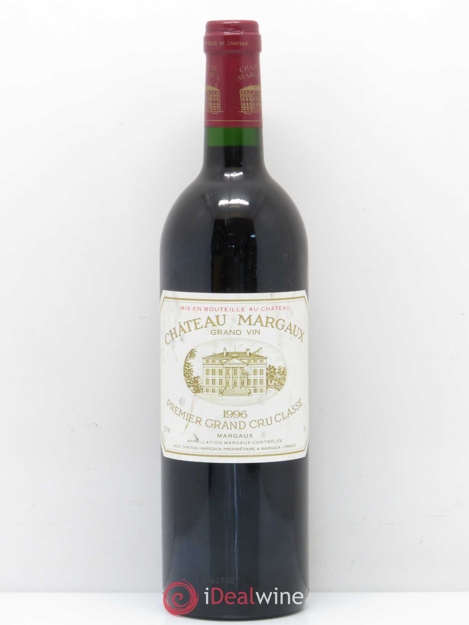 Château Margaux 1er Grand Cru Classé 1996 - Lot de 1 bouteille - 0