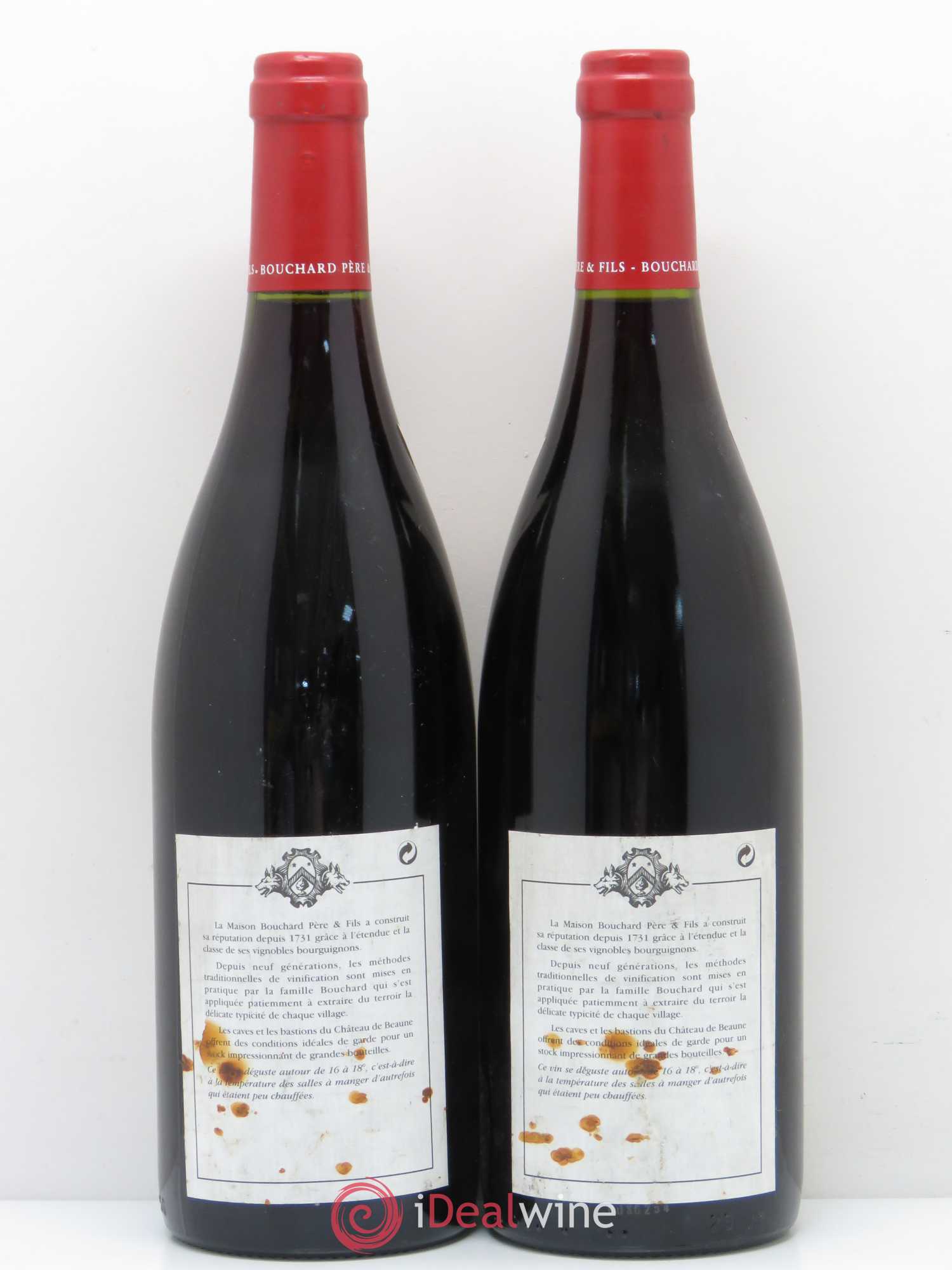 Bonnes-Mares Grand Cru Bouchard Père & Fils 1996 - Lot de 2 bouteilles - 1