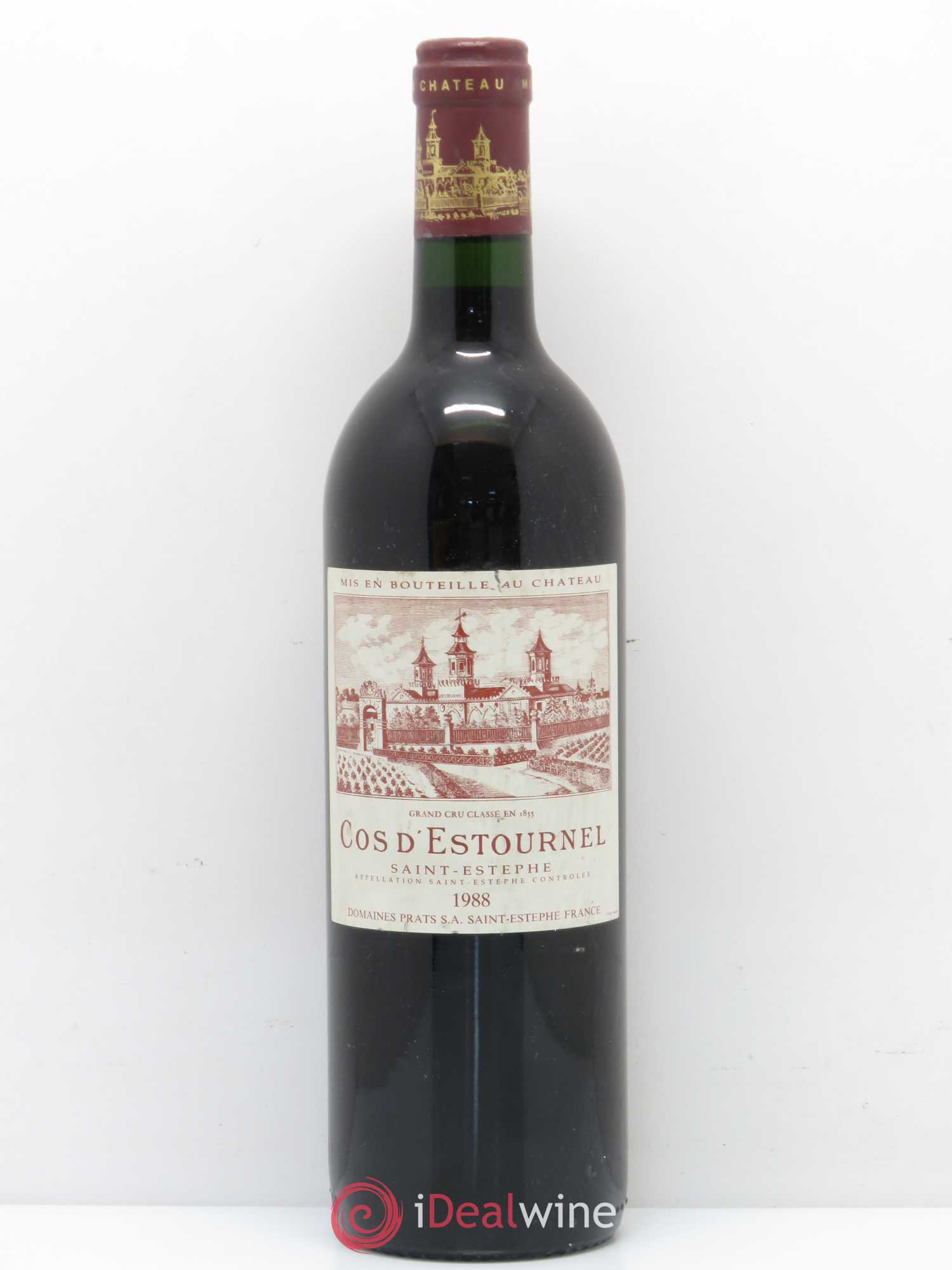 Cos d'Estournel 2ème Grand Cru Classé 1988 - Lot de 1 bouteille - 0