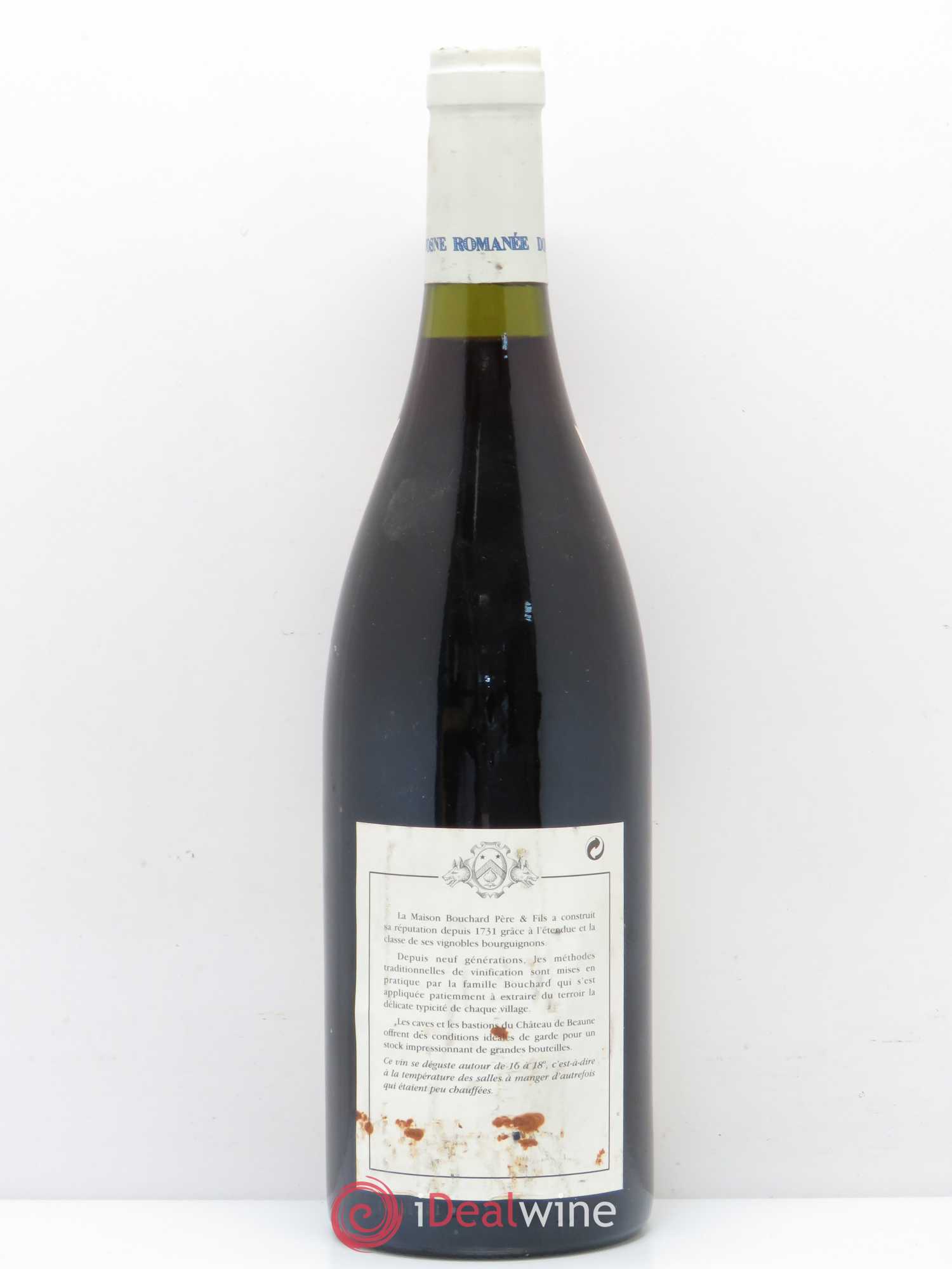 Vosne-Romanée 1er Cru Aux Reignots Ch. de Vosne-Romanée Comte Liger-Belair (Domaine du) 1996 - Lot de 1 bouteille - 1