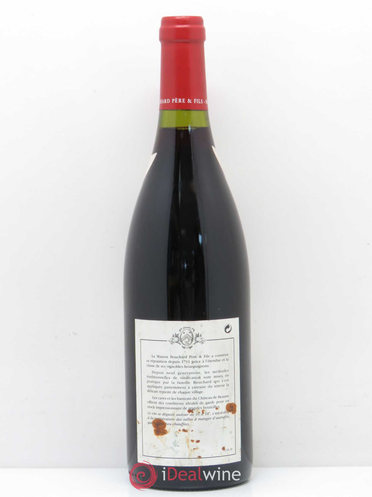 Chambertin Clos de Bèze Grand Cru Bouchard Père & Fils 1998 - Lot de 1 bouteille - 1