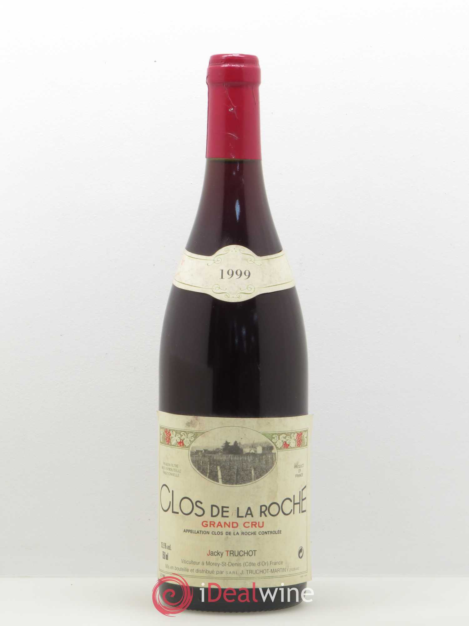 Clos de la Roche Grand Cru Jacky Truchot 1999 - Lot de 1 bouteille - 0