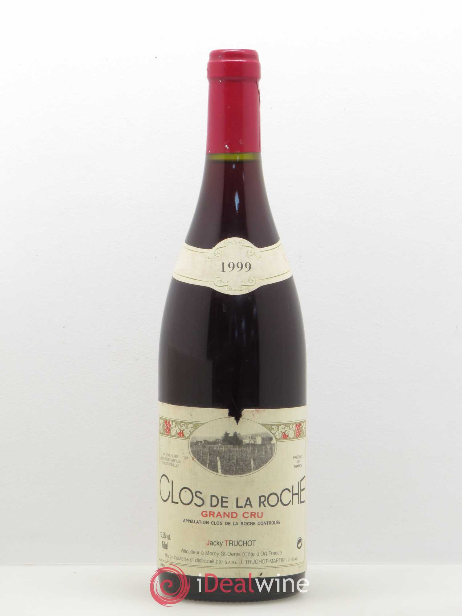 Clos de la Roche Grand Cru Jacky Truchot 1999 - Lot de 1 bouteille - 0