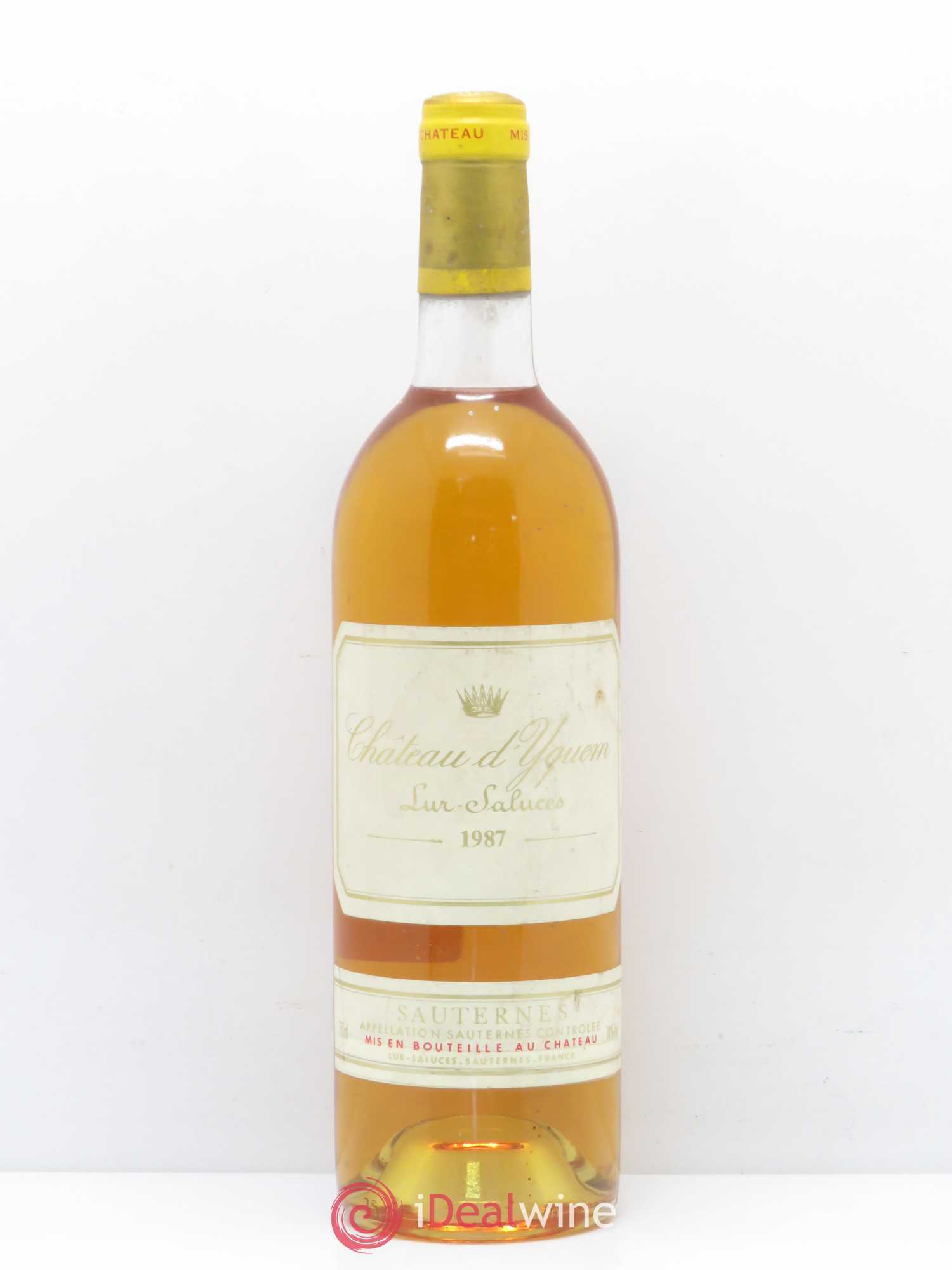 Château d' Yquem 1er Cru Classé Supérieur 1987 - Lotto di 1 bottiglia - 0
