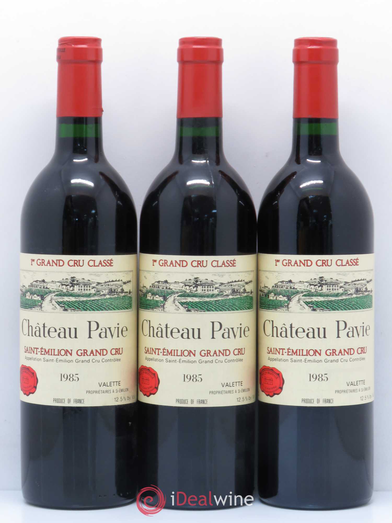 Château Pavie 1er Grand Cru Classé A 1985 - Lot de 12 bouteilles - 2
