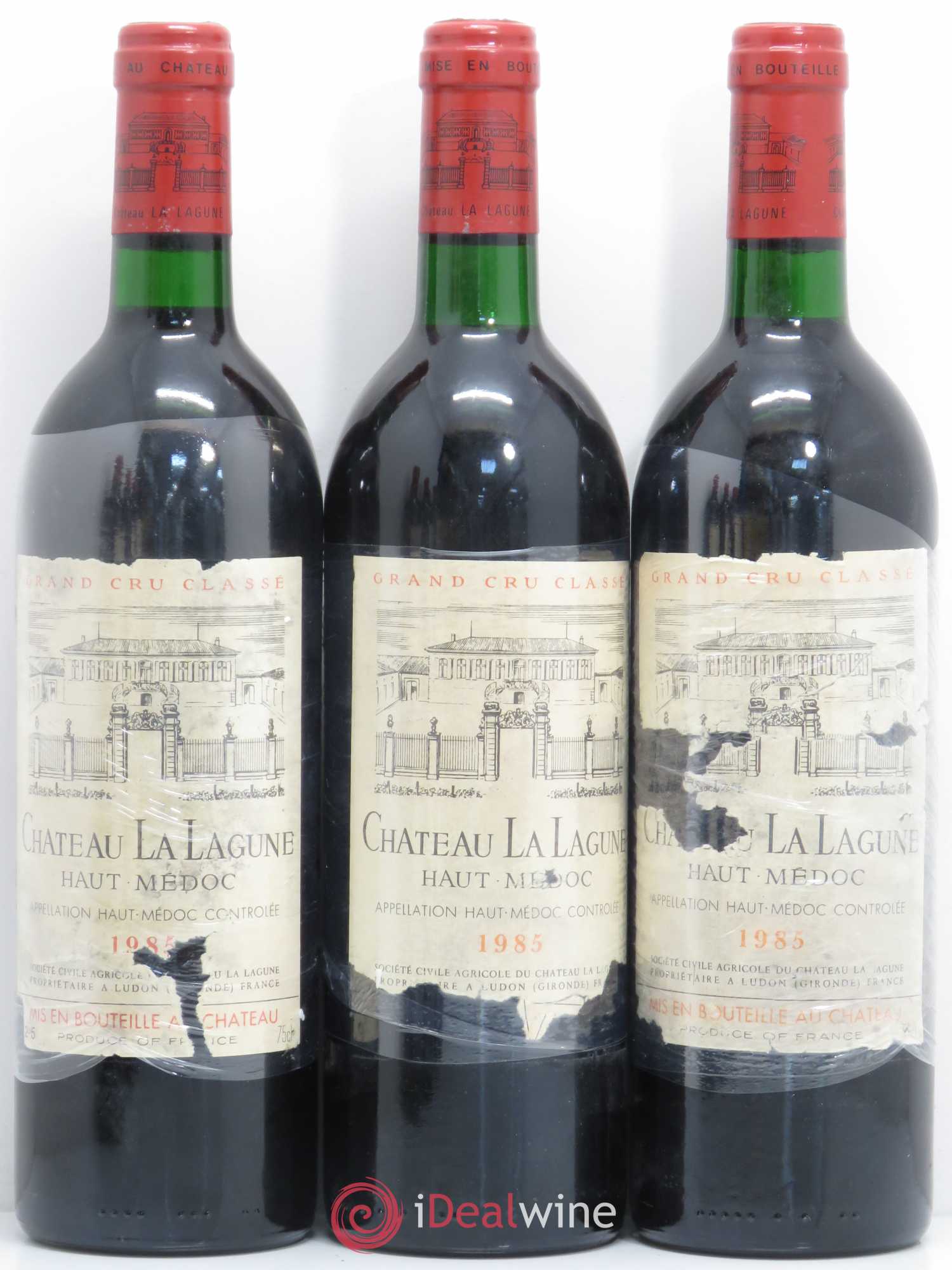 Château la Lagune 3ème Grand Cru Classé 1985 - Lot de 6 bouteilles - 1