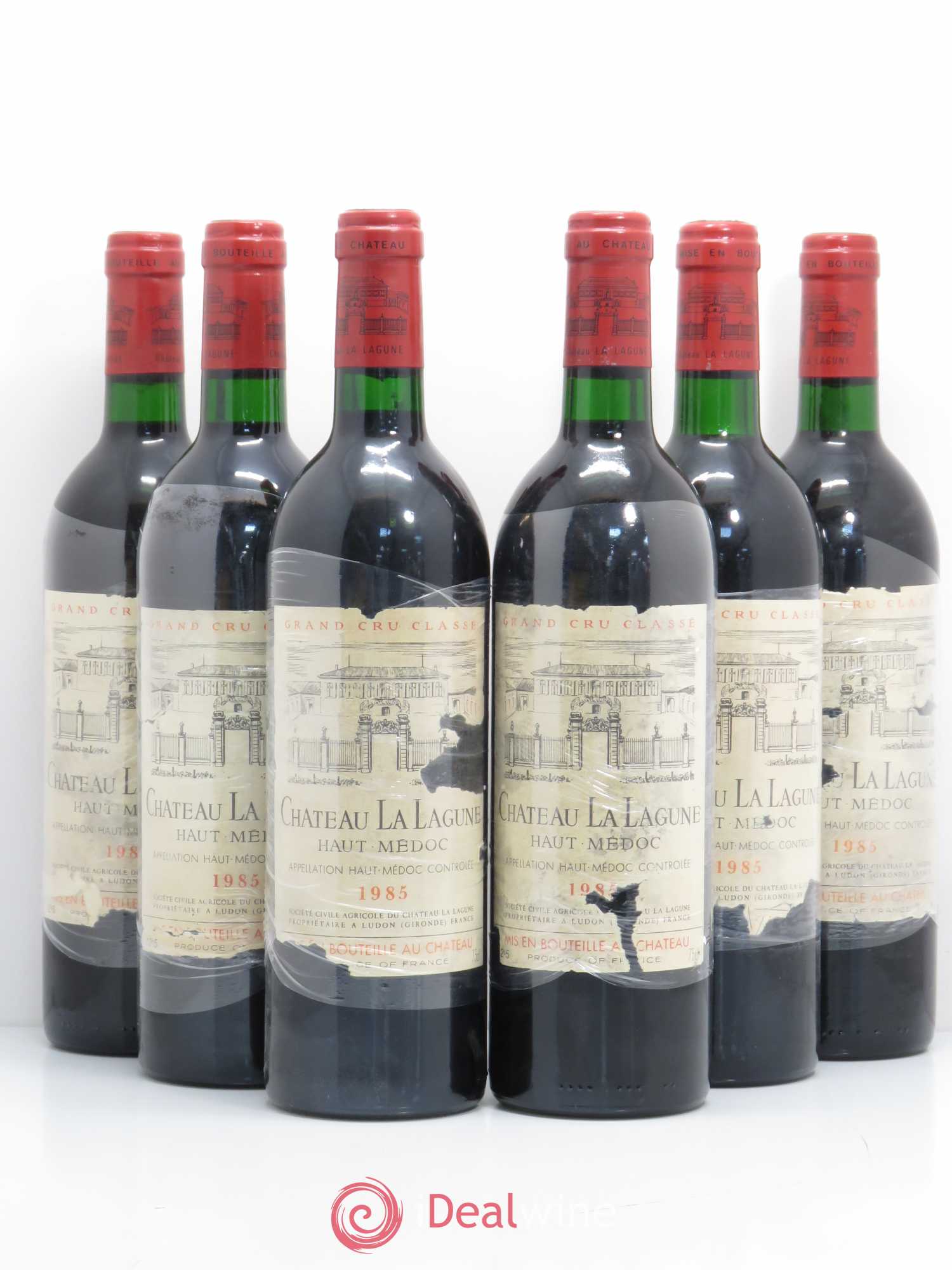 Château la Lagune 3ème Grand Cru Classé 1985 - Lot de 6 bouteilles - 0