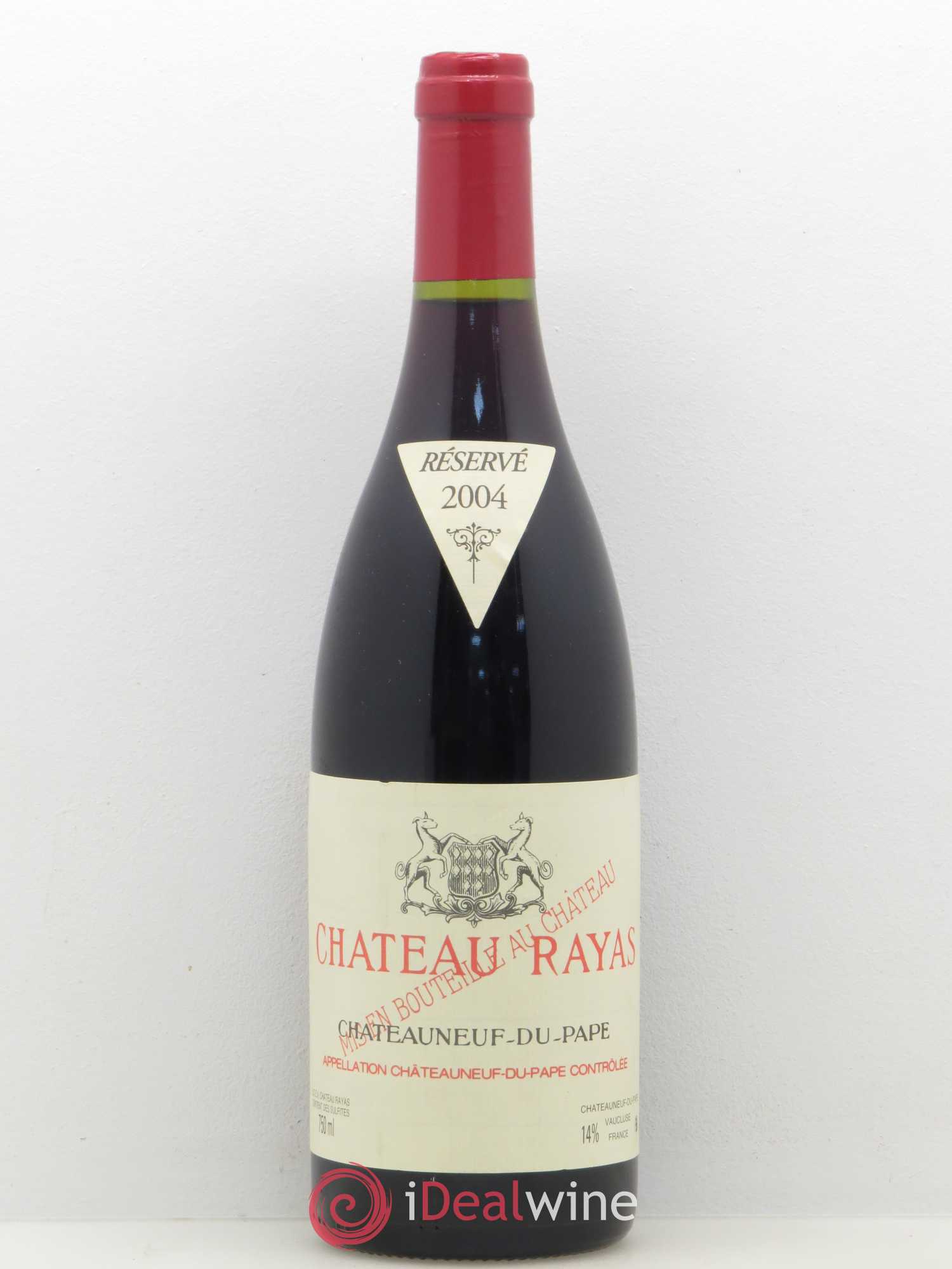 Châteauneuf-du-Pape Château Rayas Emmanuel Reynaud 2004 - Lot de 1 bouteille - 0