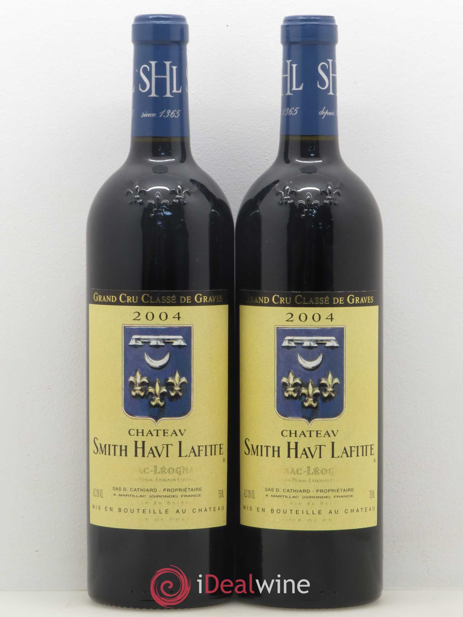 Château Smith Haut Lafitte Cru Classé de Graves 2004 - Lot de 2 bouteilles - 0