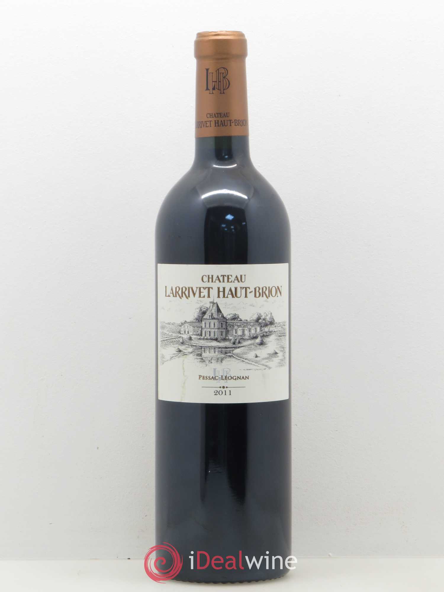 Château Larrivet Haut-Brion 2011 - Lot de 1 bouteille - 0