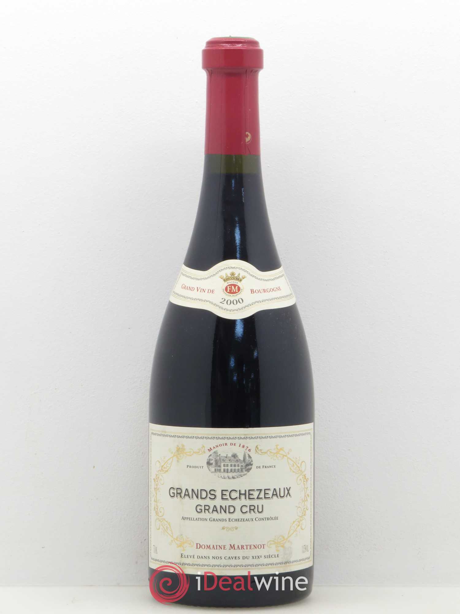 Grands-Echezeaux Grand Cru Domaine Martenot 2000 - Lot de 1 bouteille - 0