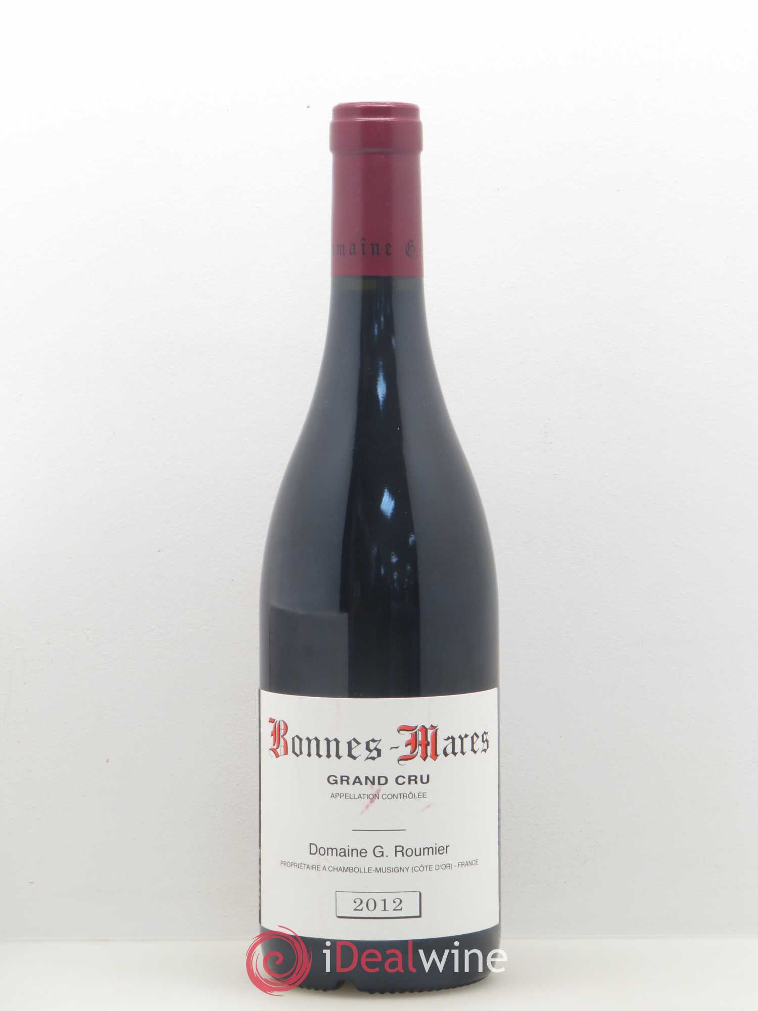 Bonnes-Mares Grand Cru Georges Roumier (Domaine) 2012 - Lot de 1 bouteille - 0