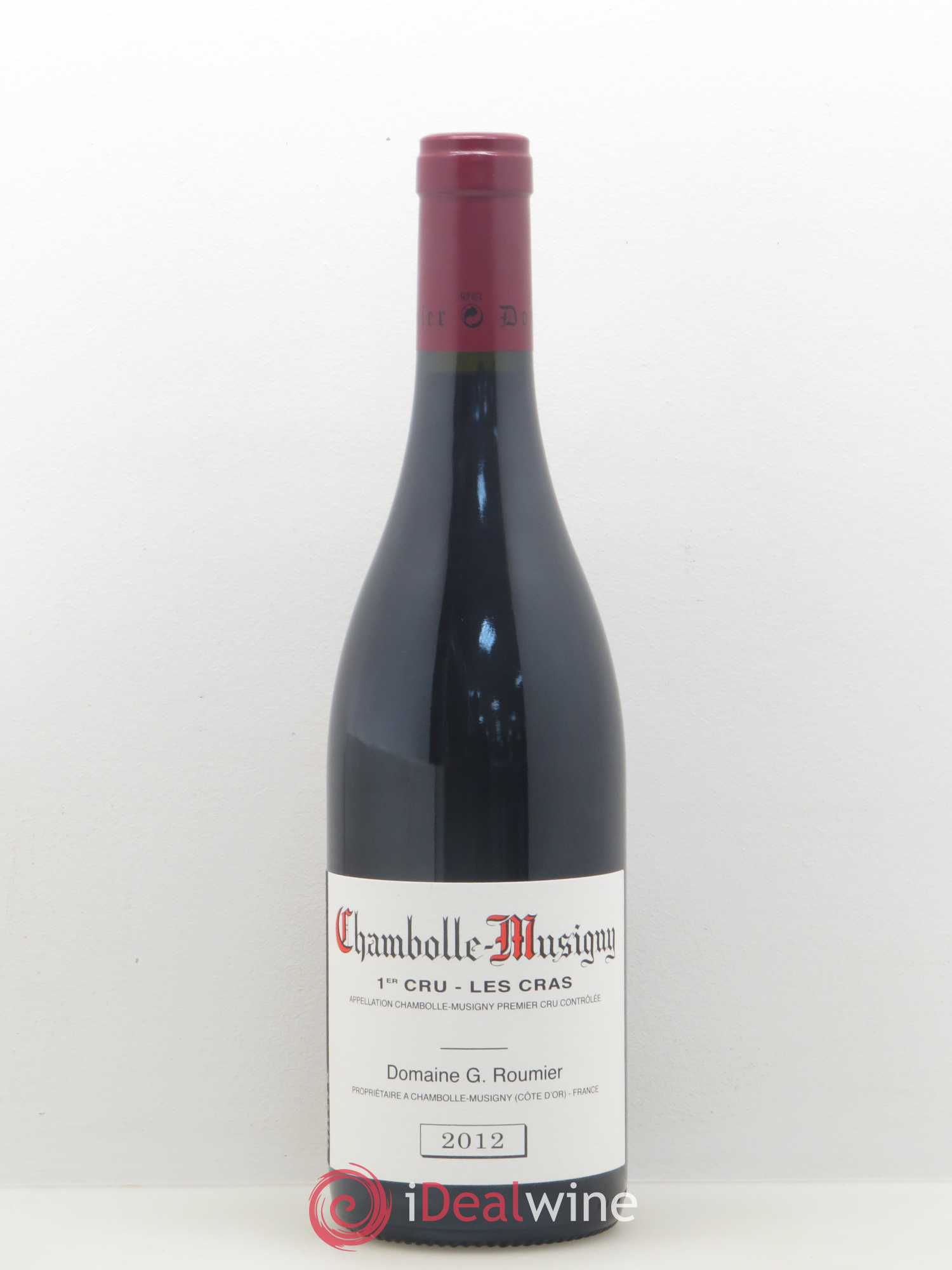 Chambolle-Musigny 1er Cru Les Cras Georges Roumier (Domaine) 2012 - Lot de 1 bouteille - 0