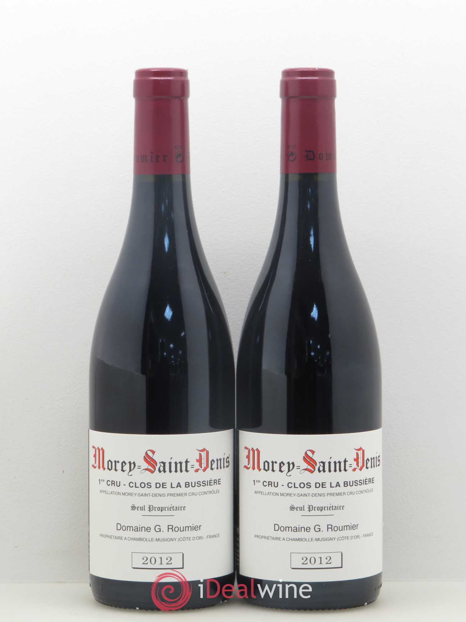 Morey-Saint-Denis 1er Cru Clos de la Bussière Georges Roumier (Domaine) 2012 - Lot de 2 bouteilles - 0