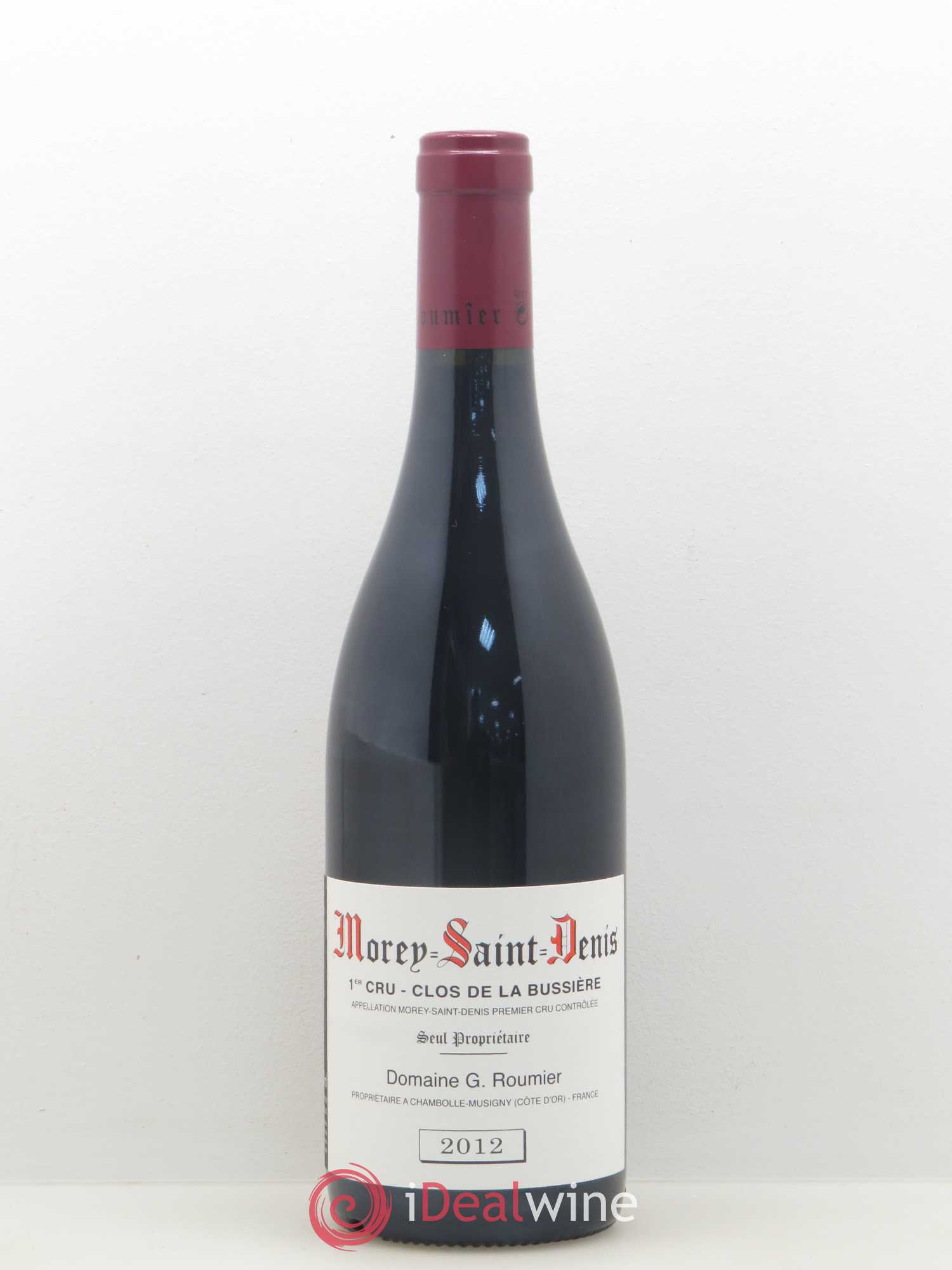 Morey-Saint-Denis 1er Cru Clos de la Bussière Georges Roumier (Domaine) 2012 - Lot de 1 bouteille - 0