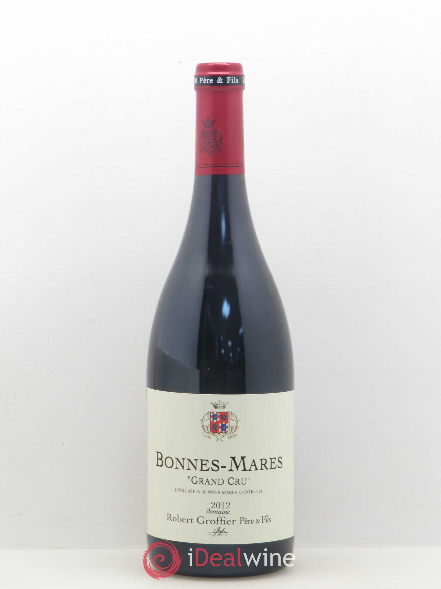 Bonnes-Mares Grand Cru Robert Groffier Père & Fils (Domaine) 2012 - Lot de 1 bouteille - 0