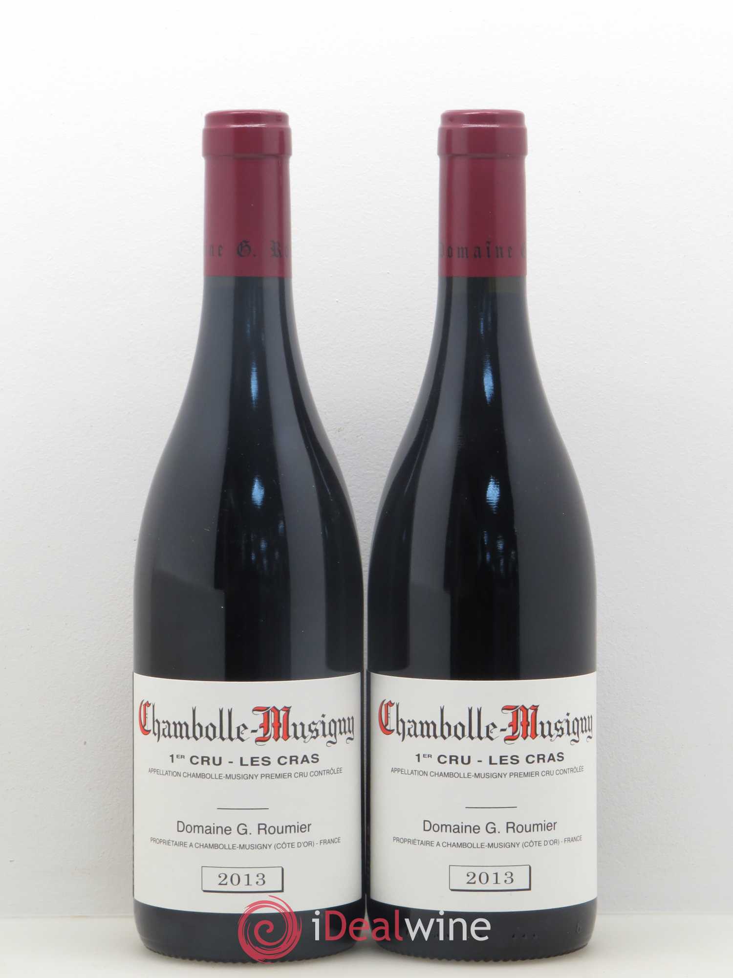 Chambolle-Musigny 1er Cru Les Cras Georges Roumier (Domaine) 2013 - Lot de 2 bouteilles - 0