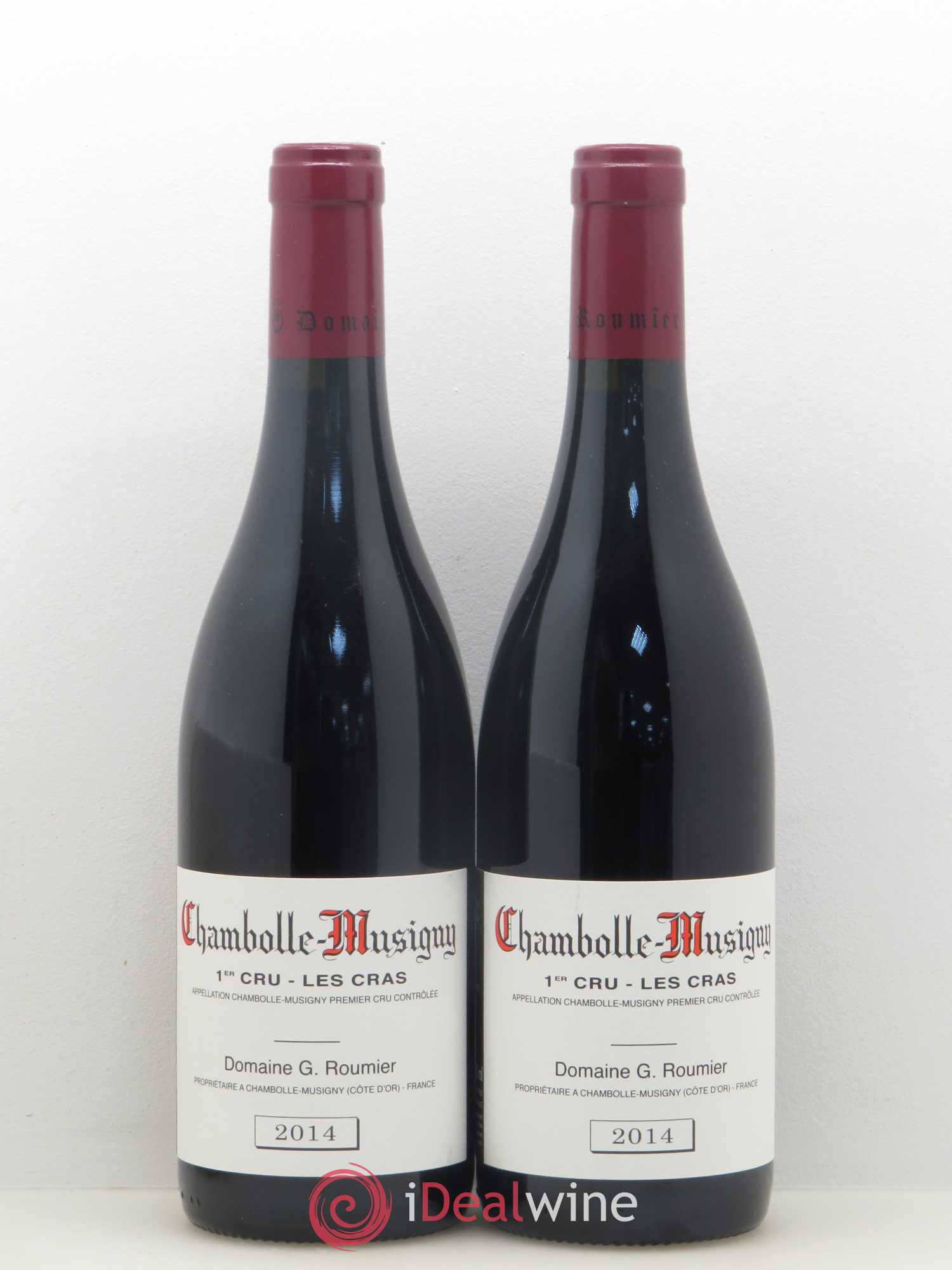 Chambolle-Musigny 1er Cru Les Cras Georges Roumier (Domaine) 2014 - Lot de 2 bouteilles - 0