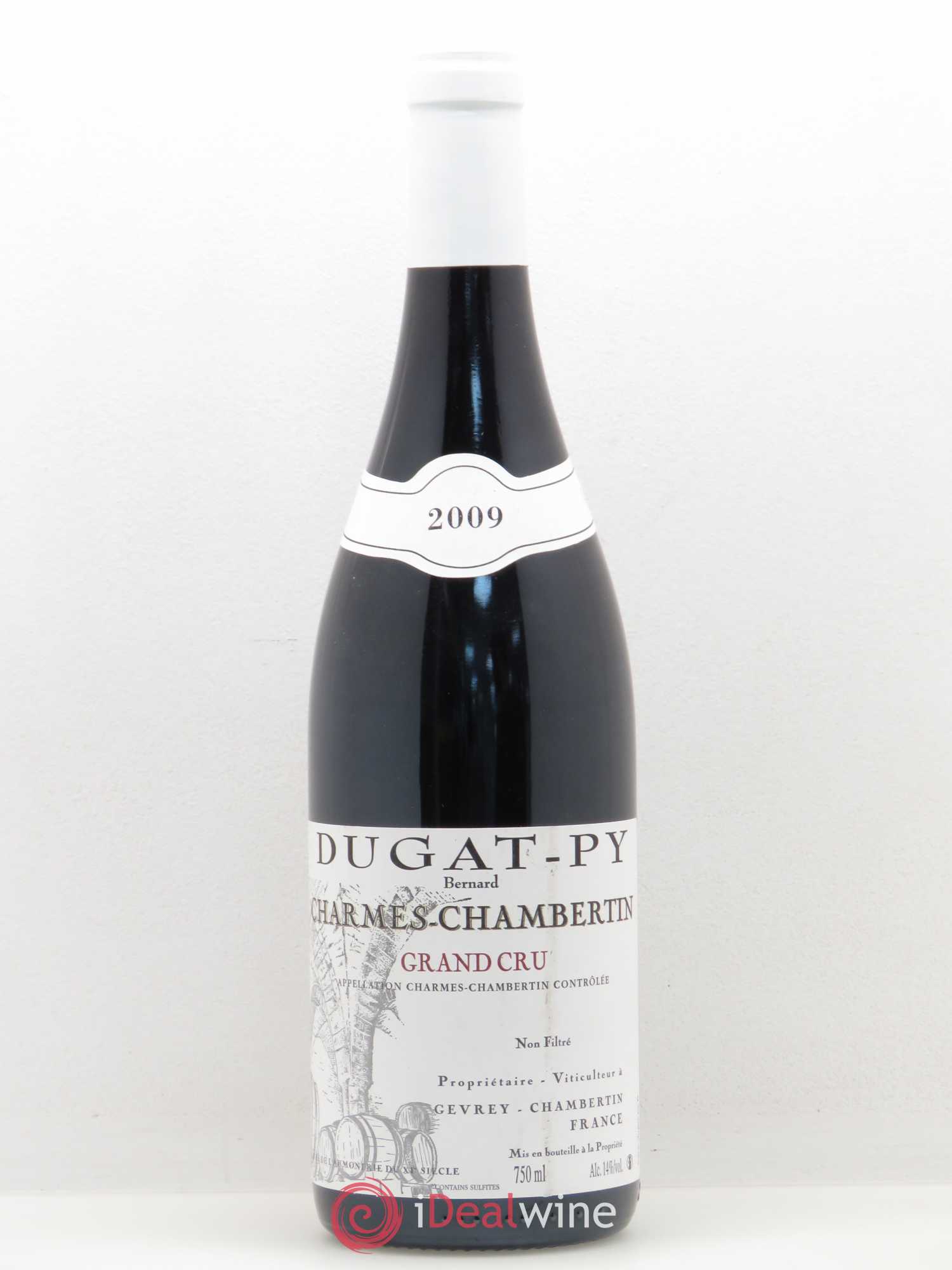 Charmes-Chambertin Grand Cru Dugat-Py 2009 - Lot de 1 bouteille - 0