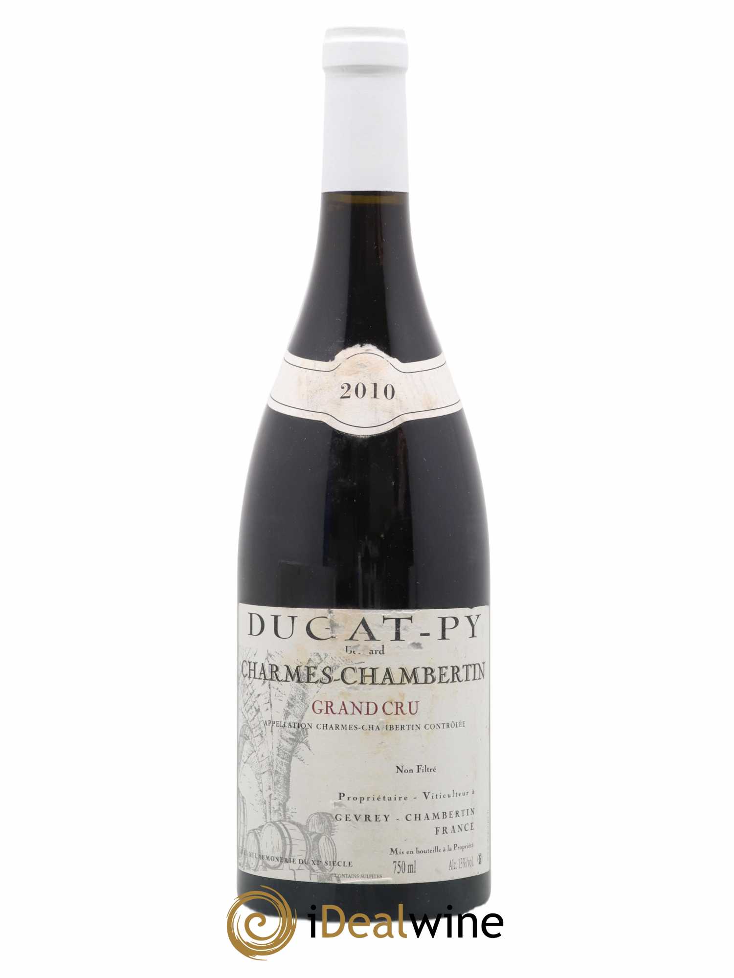 Charmes-Chambertin Grand Cru Dugat-Py 2010 - Lot de 1 bouteille - 0