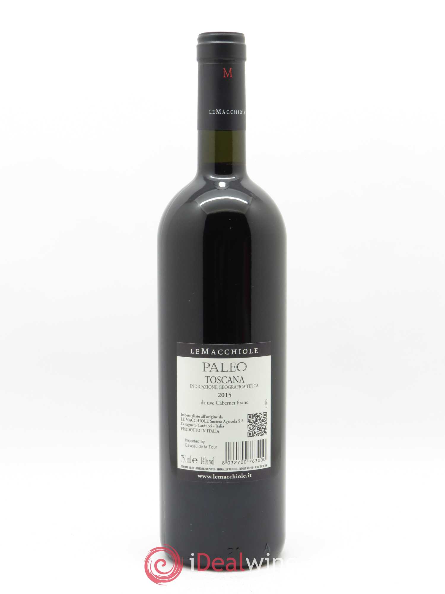 Bolgheri Le Macchiole DOC Paleo 2015 - Lot de 1 bouteille - 1