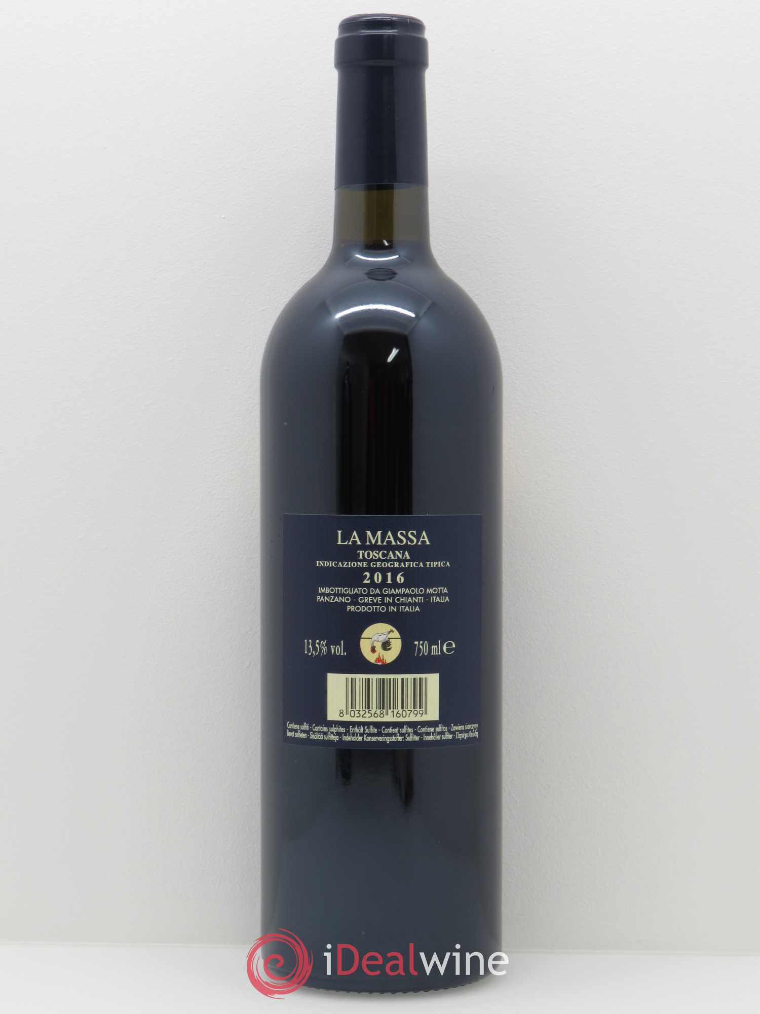 Toscana IGT La Massa 2016 - Lot de 1 bouteille - 1