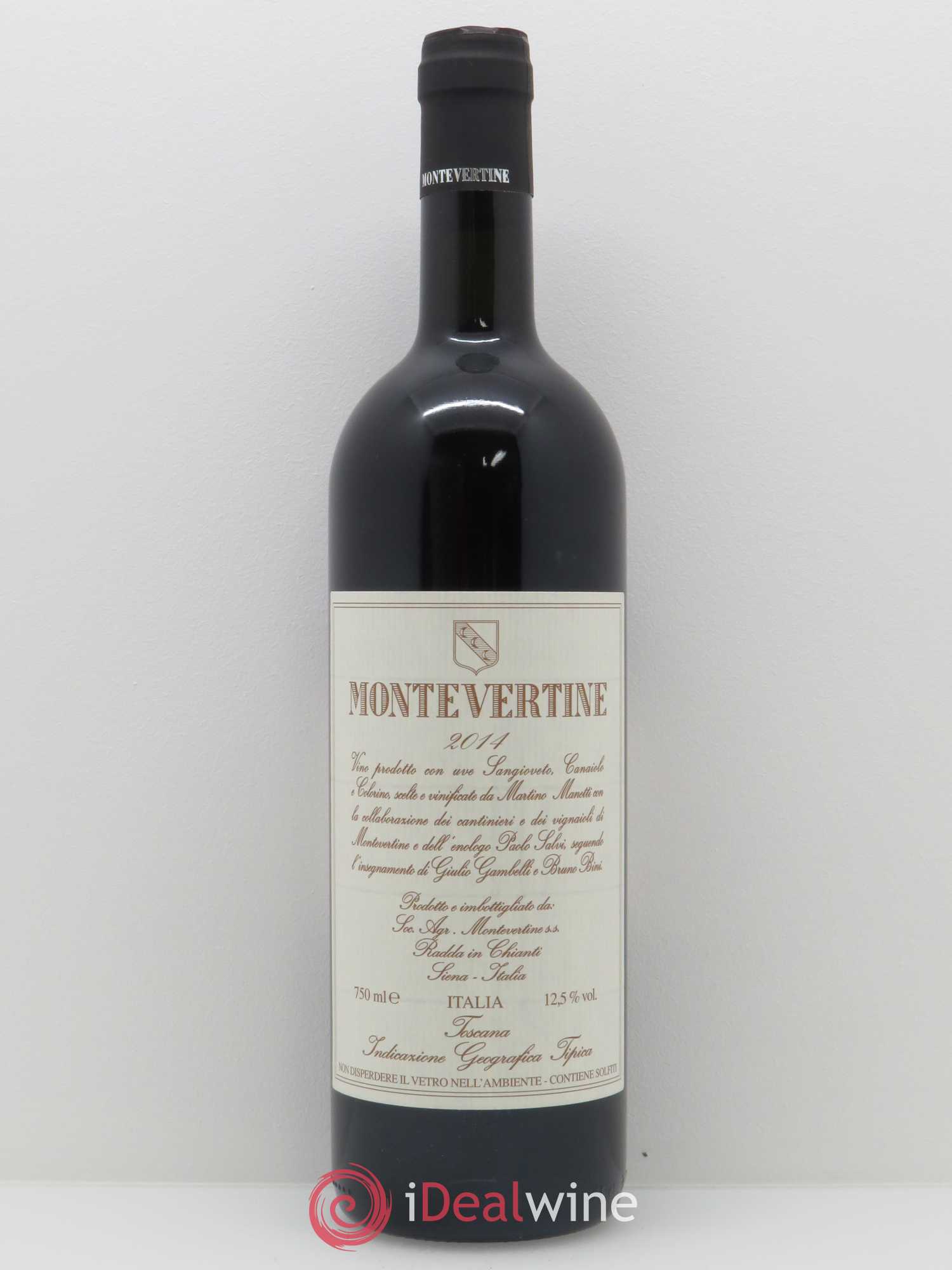 Toscana IGT Montevertine Famille Manetti 2014 - Lot de 1 bouteille - 0