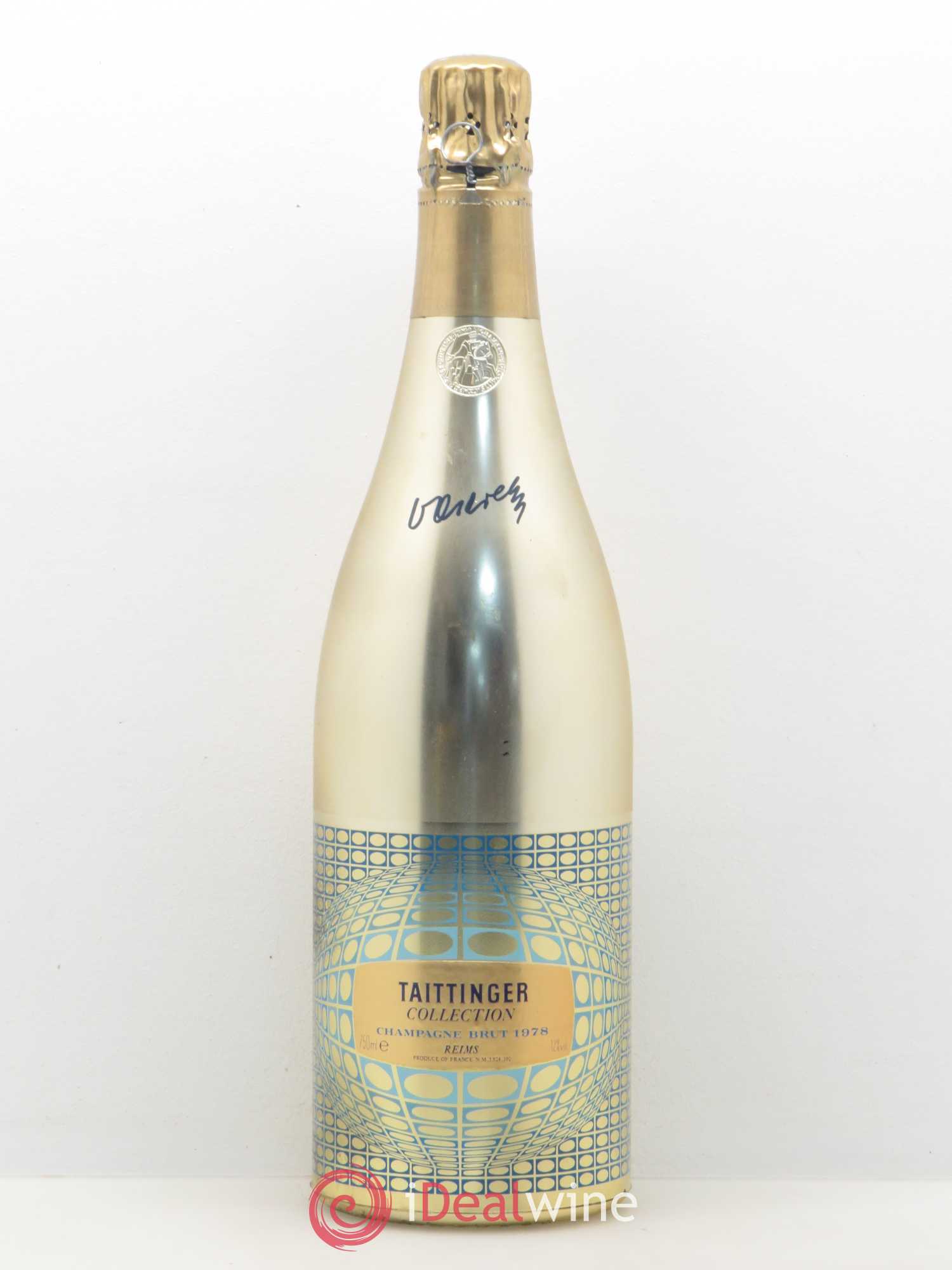 1978 - Collection Vasarely Taittinger 1978 - Lot de 1 bouteille - 0