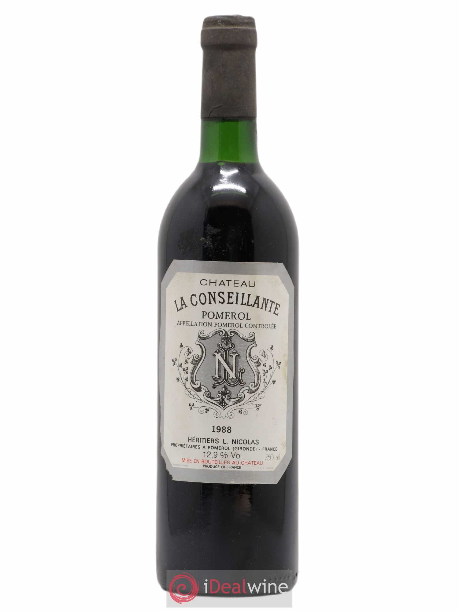 Château la Conseillante 1988 - Lot de 1 bouteille - 0